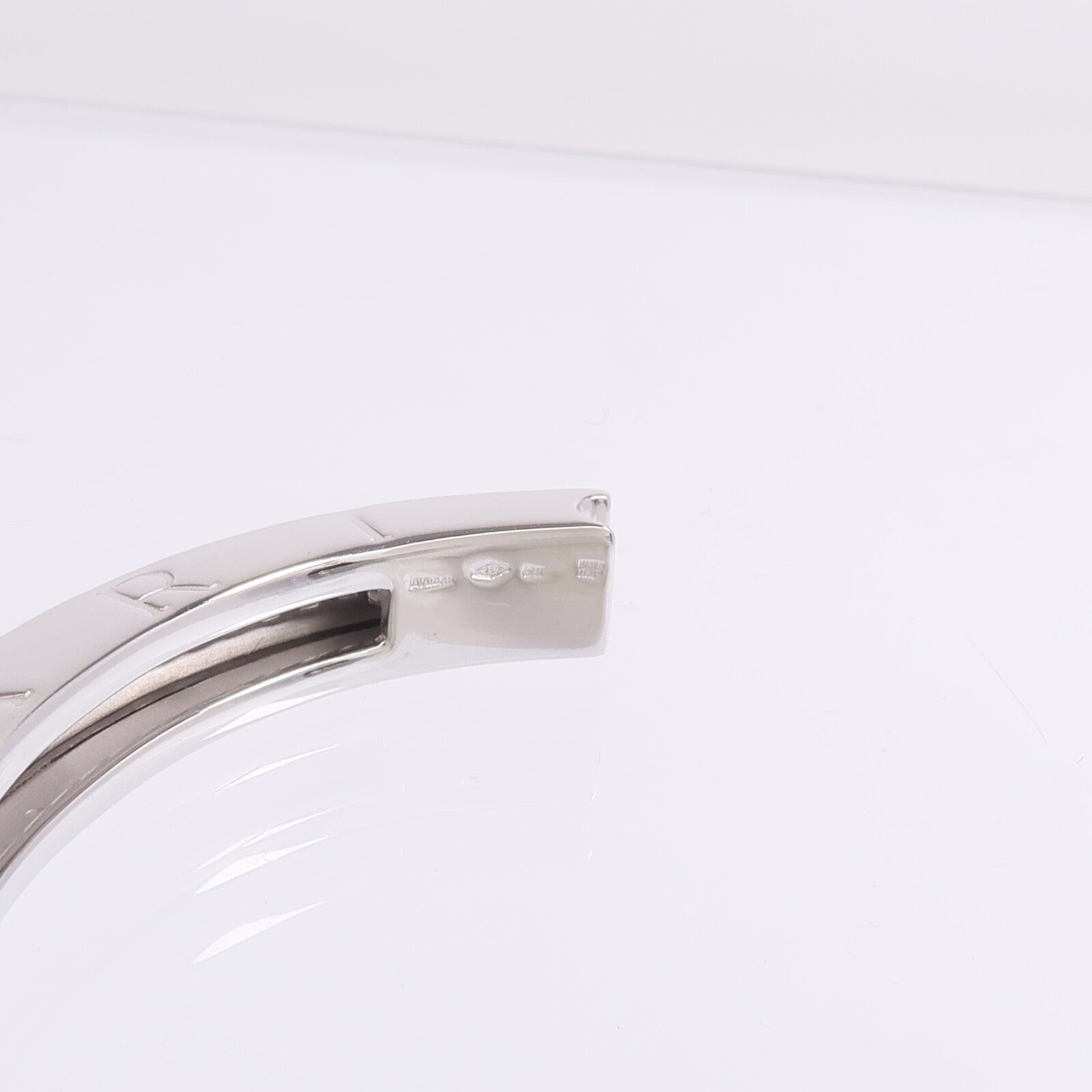BVLGARI 18K白金B.zero 1 Bracelet鑽石手鐲