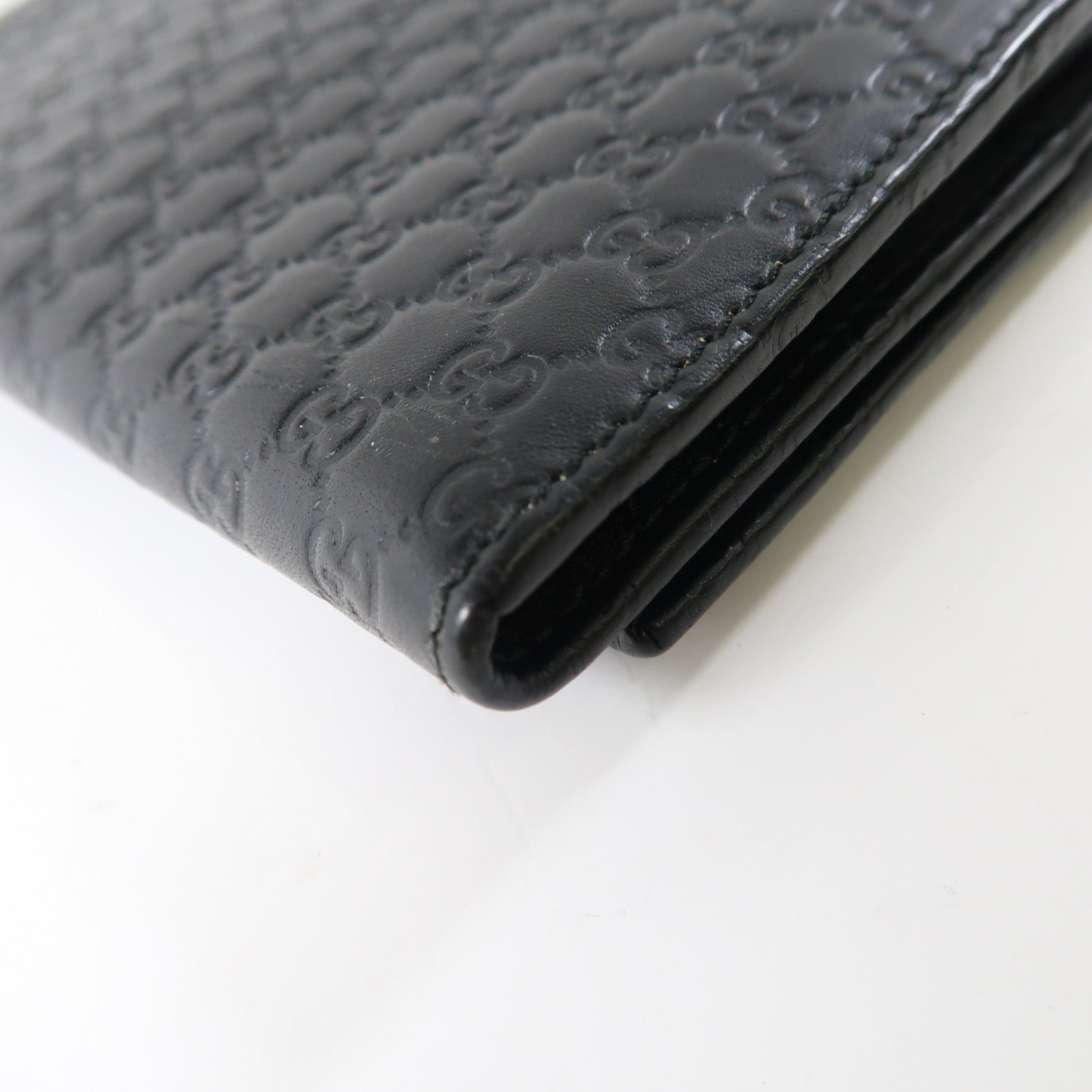 GUCCI 牛皮皮革Long Wallet長錢包黑色