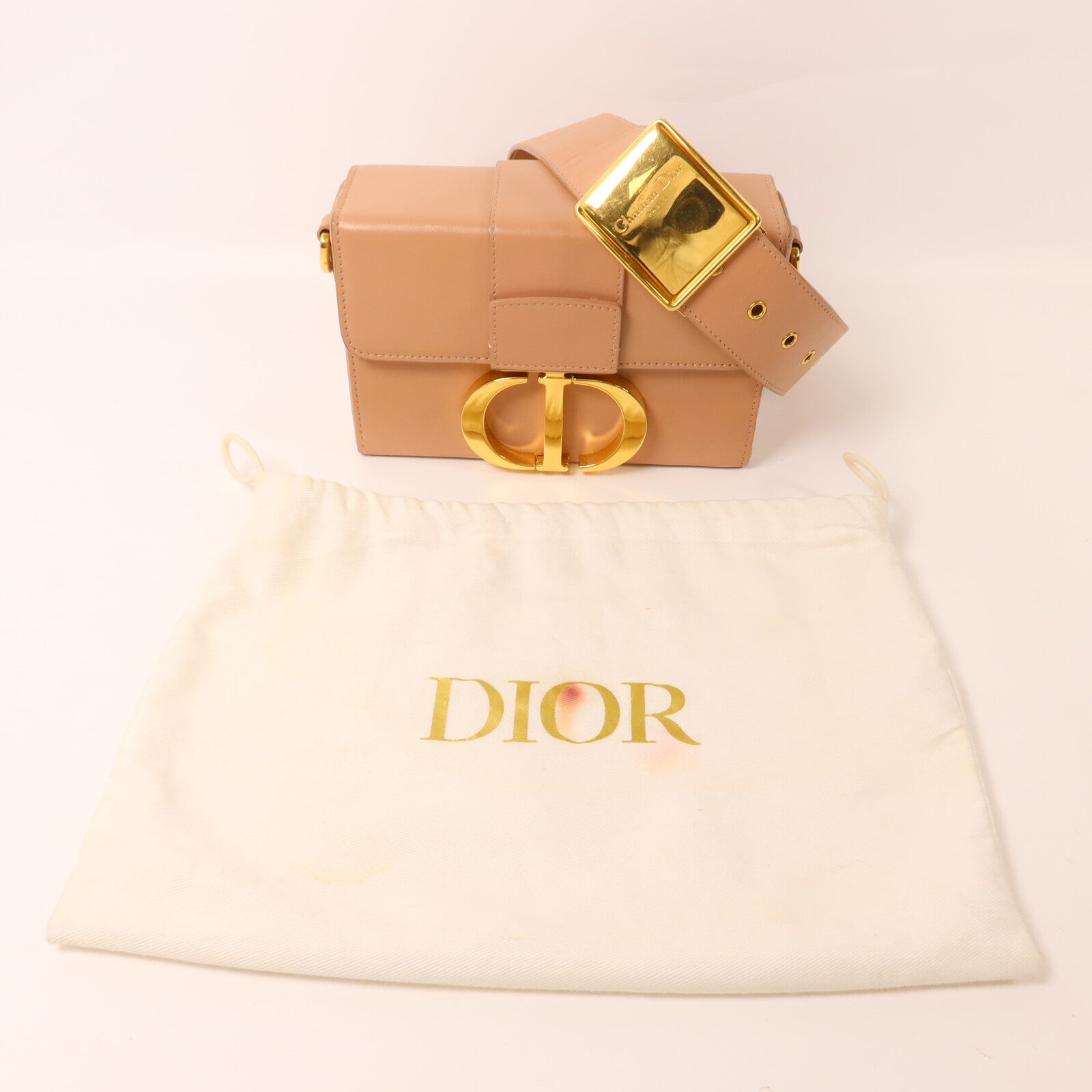 Dior 牛皮皮革30 Montaigne肩背袋