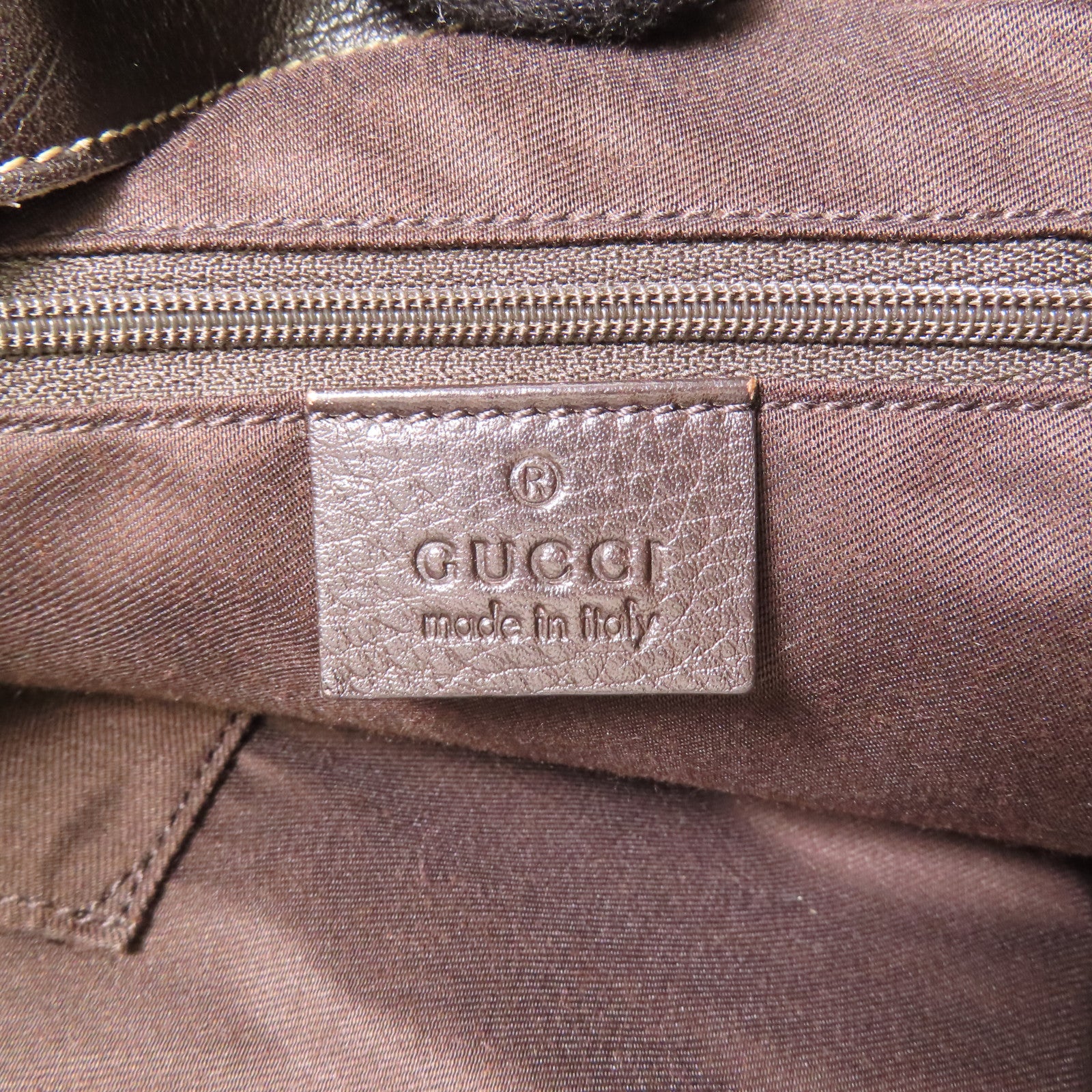 GUCCI 帆布New Web Guccissima金扣肩背袋