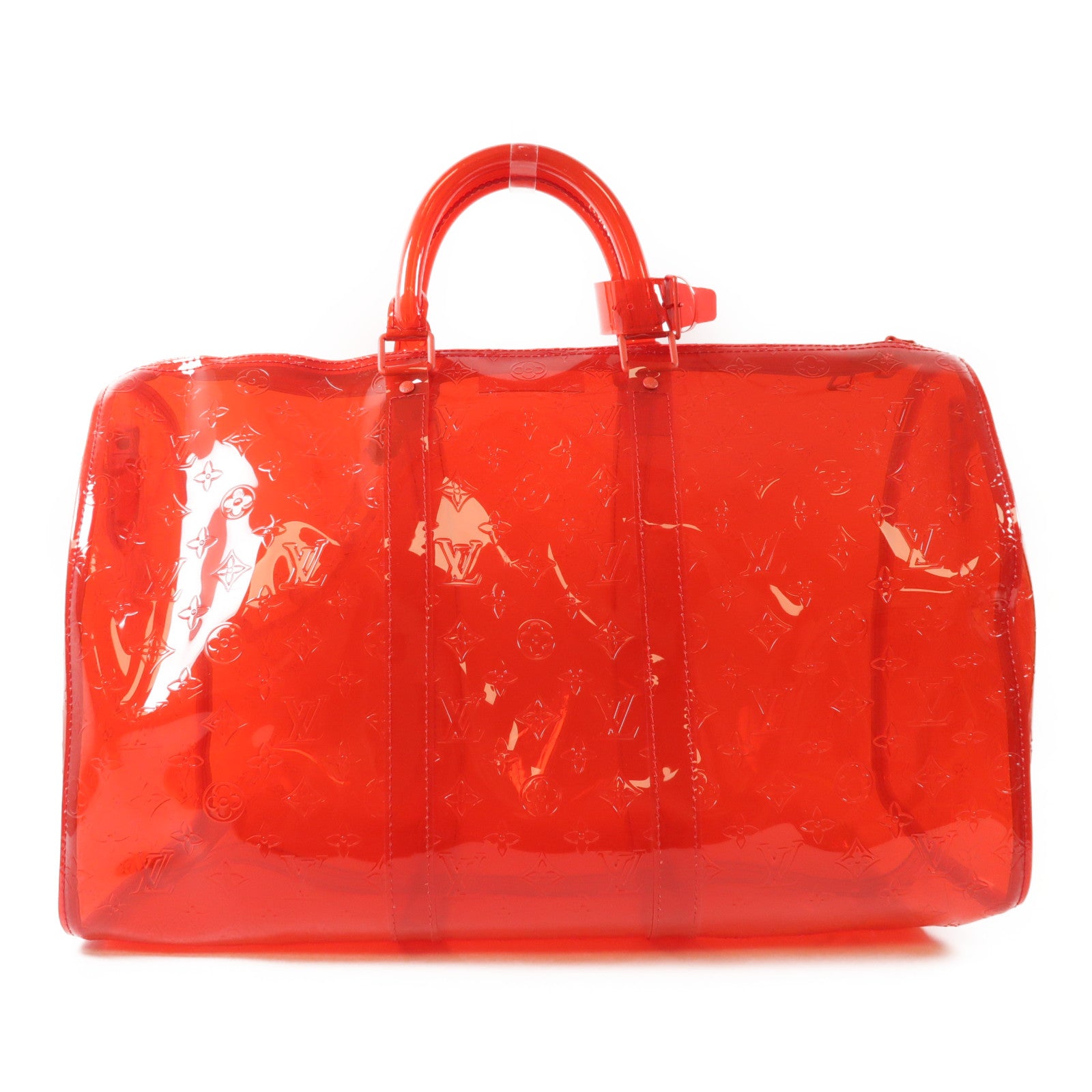 LOUIS VUITTON 【激減優惠】PVC Keepall 50手挽肩背兩用袋