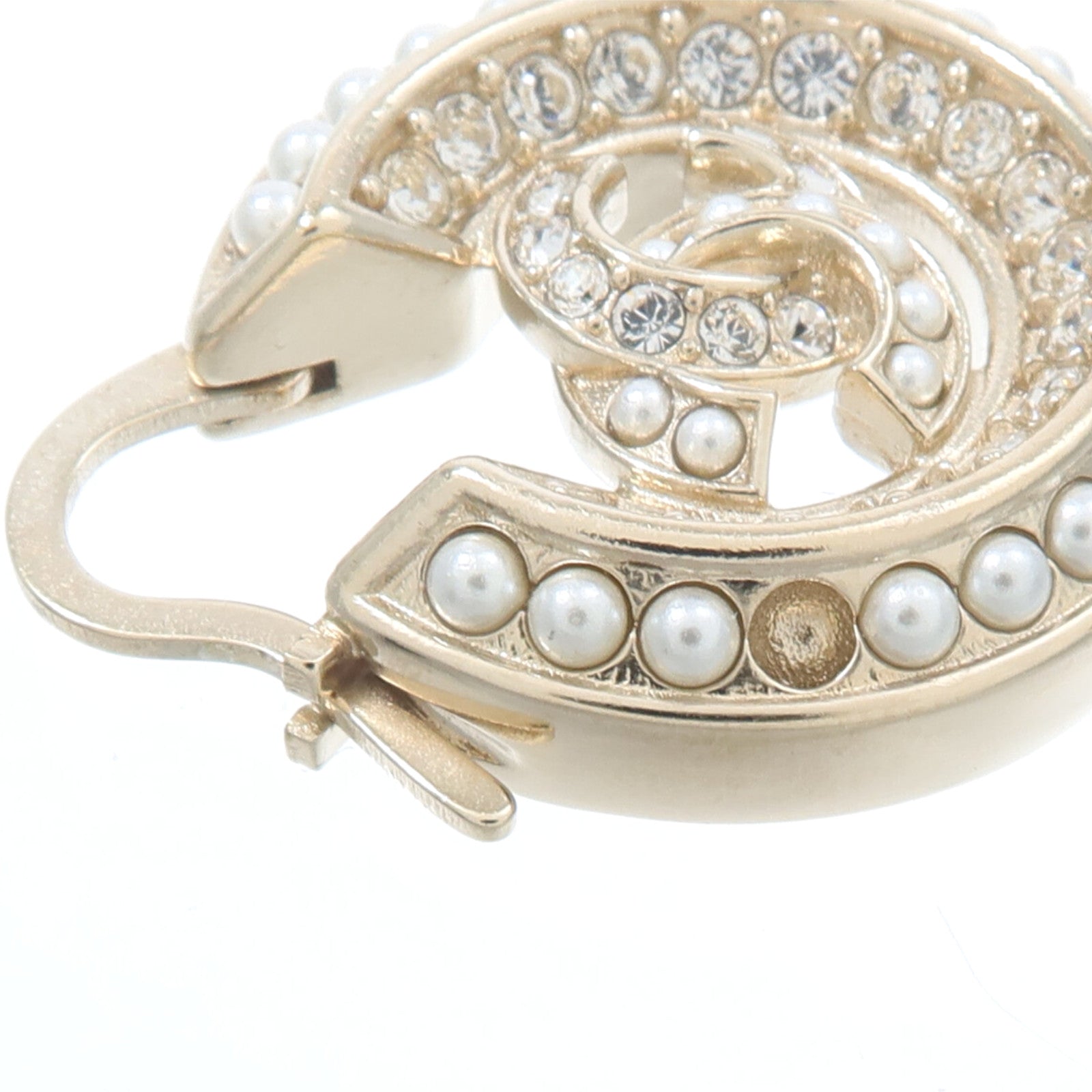 CHANEL 金屬Hoop Earrings耳環