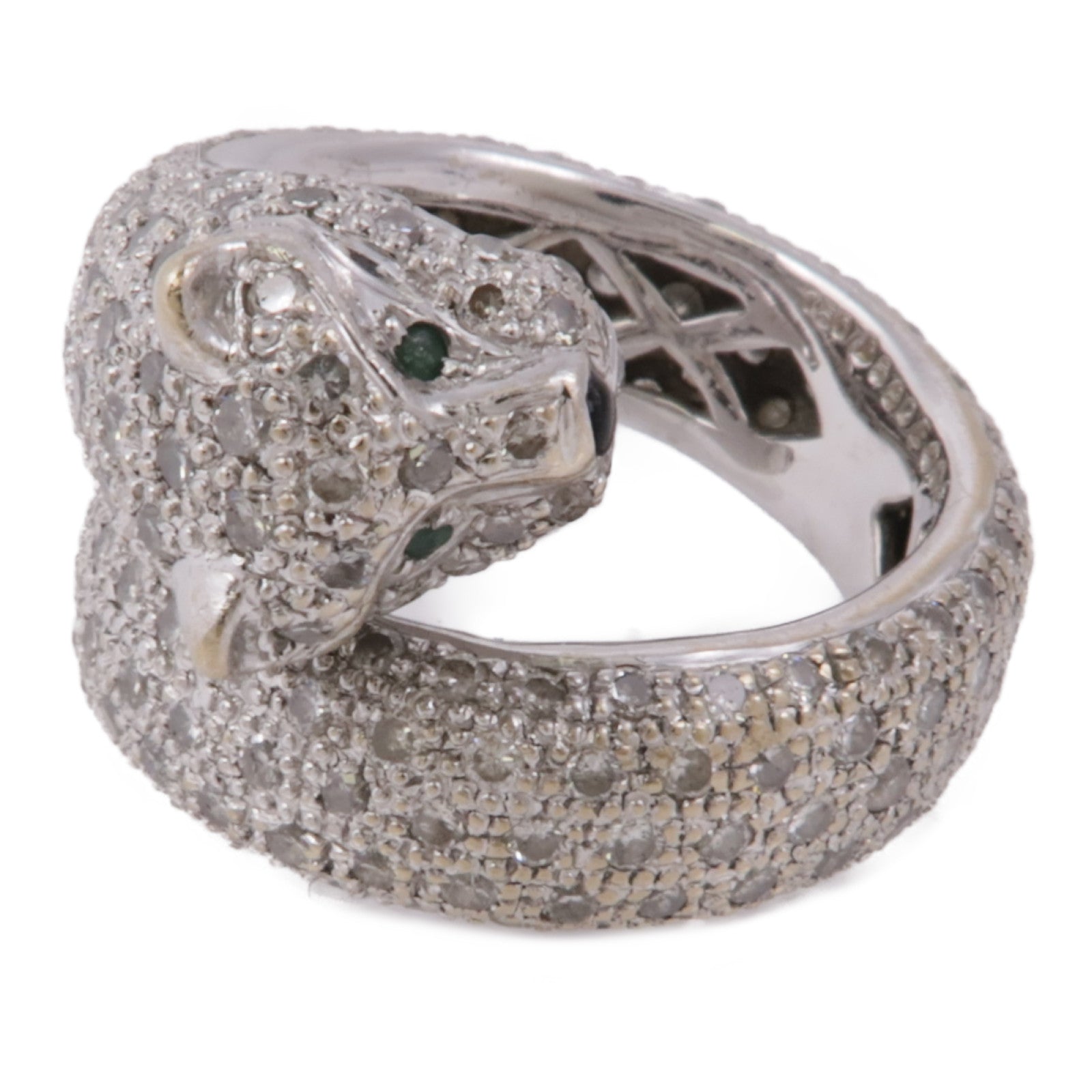 JEWELRY 【激減優惠】18K白金Diamond Ring鑽石戒指US#7.25