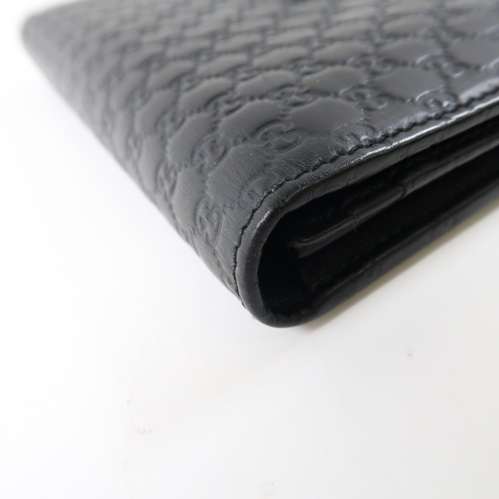 GUCCI 牛皮皮革Long Wallet長錢包黑色