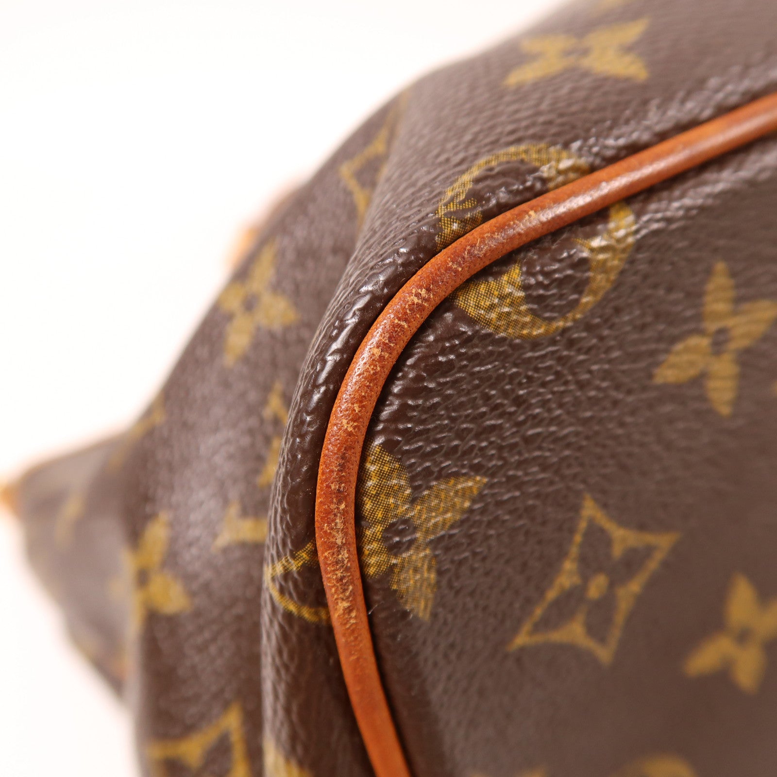LOUIS VUITTON LV GHW Palermo PM 2 Way Shoulder Bag M40145 Monogram Brown