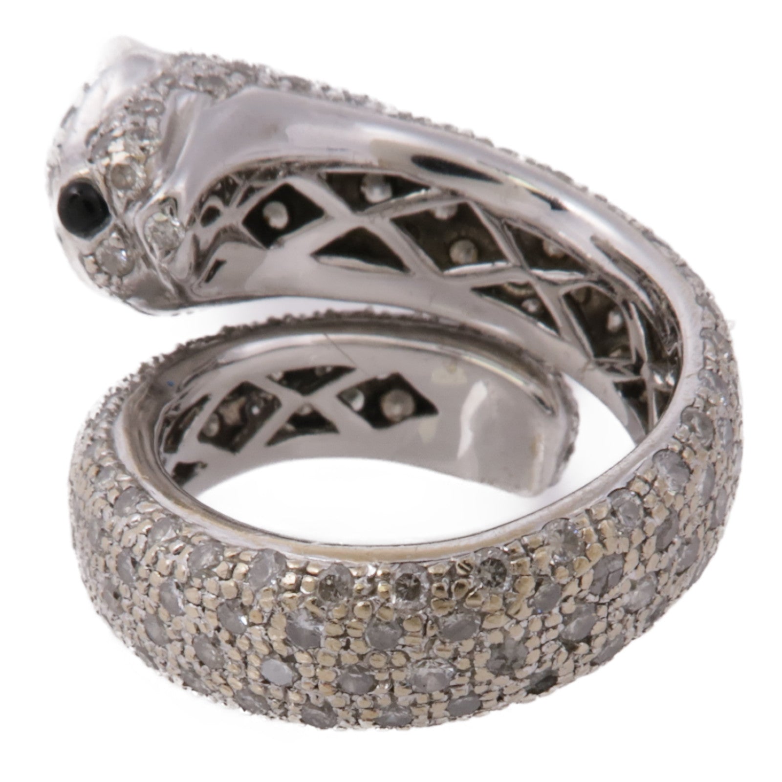 JEWELRY 【激減優惠】18K白金Diamond Ring鑽石戒指US#7.25
