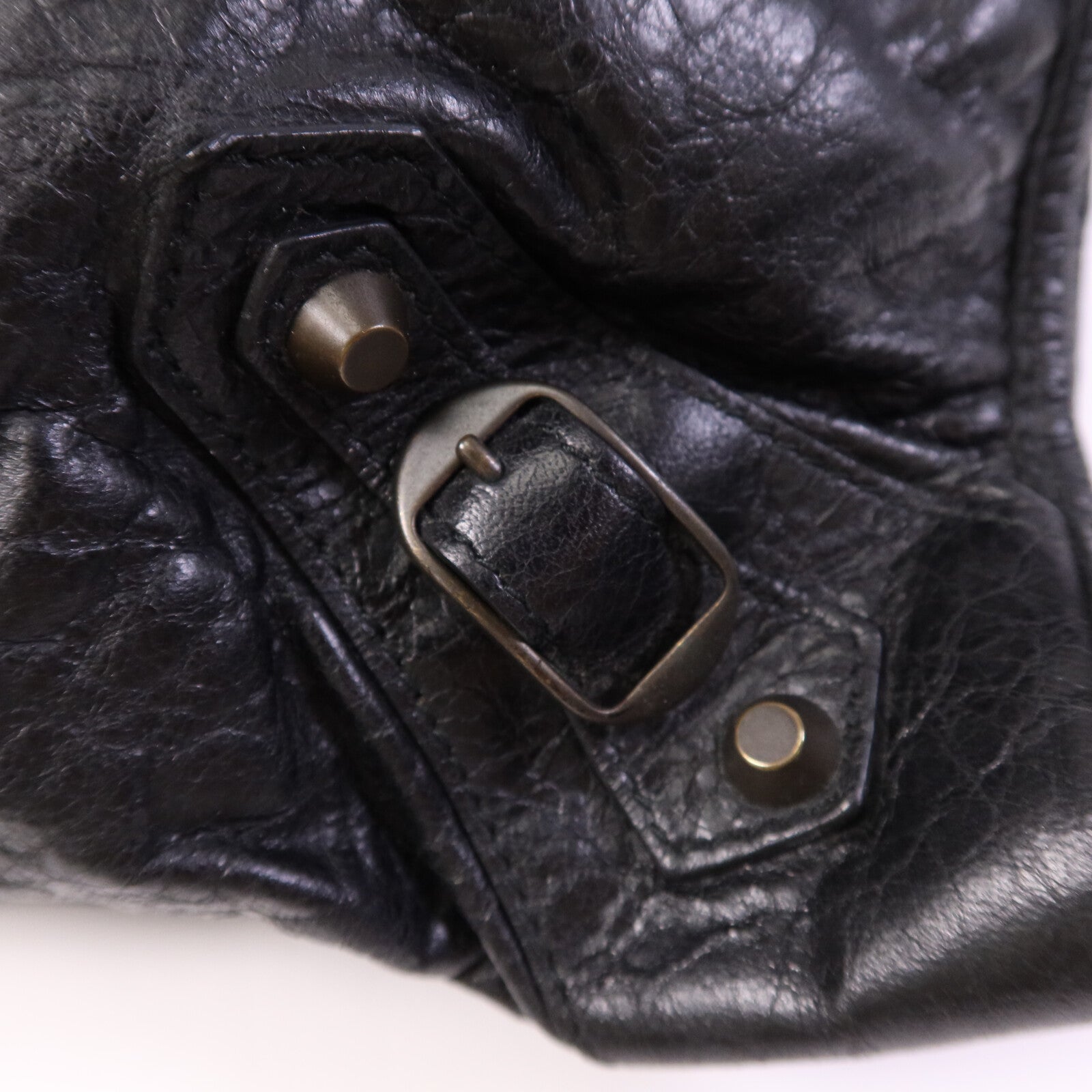 BALENCIAGA 牛皮皮革Balenciaga City金扣手挽肩背兩用袋