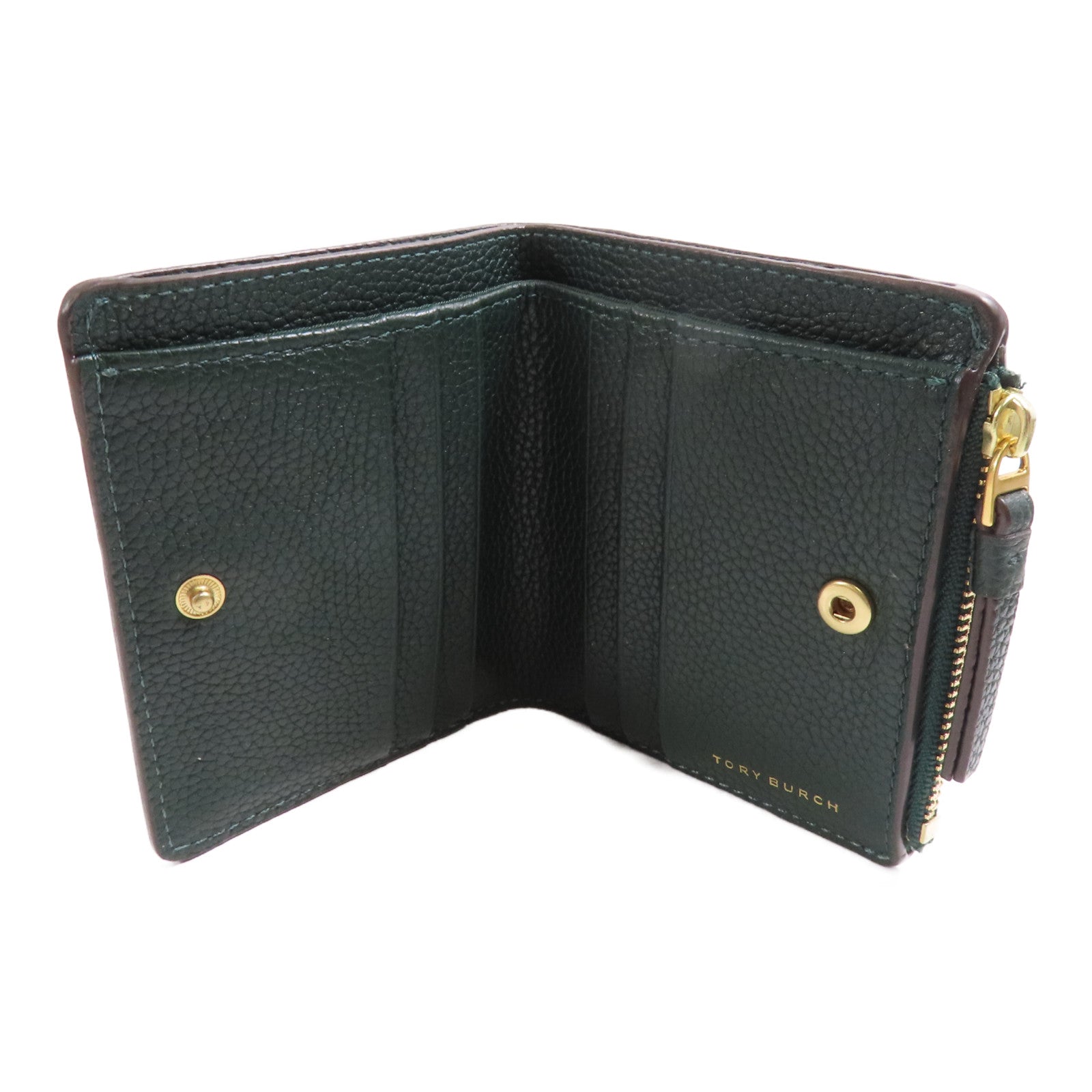 Tory Burch 牛皮皮革Wallet金扣錢包