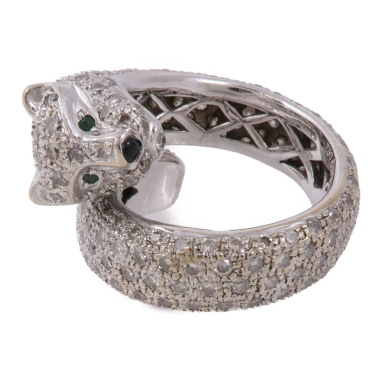JEWELRY 【激減優惠】18K白金Diamond Ring鑽石戒指US#7.25
