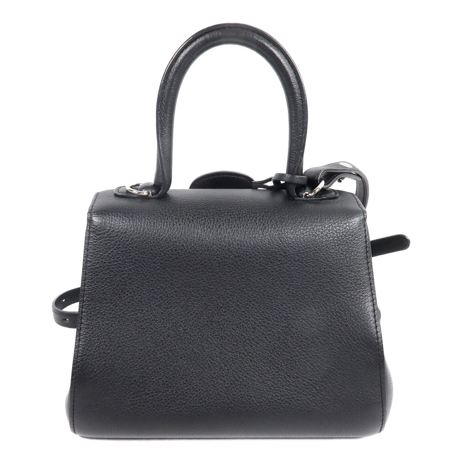 Delvaux 牛皮皮革Brillant Mini手挽肩背兩用袋
