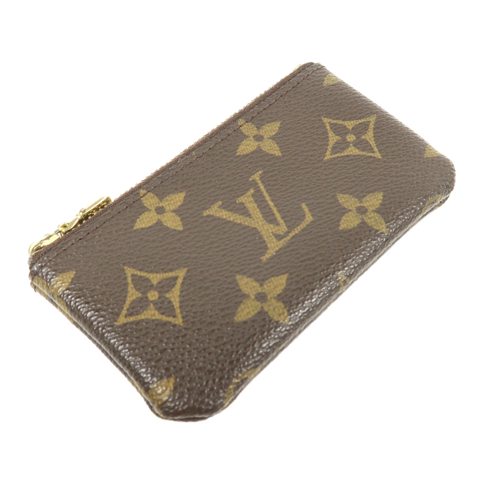 LOUIS VUITTON Monogram Key Pouch金扣鎖匙包