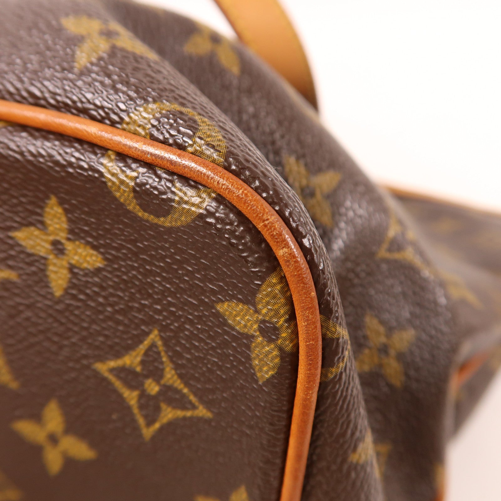 LOUIS VUITTON LV GHW Palermo PM 2 Way Shoulder Bag M40145 Monogram Brown