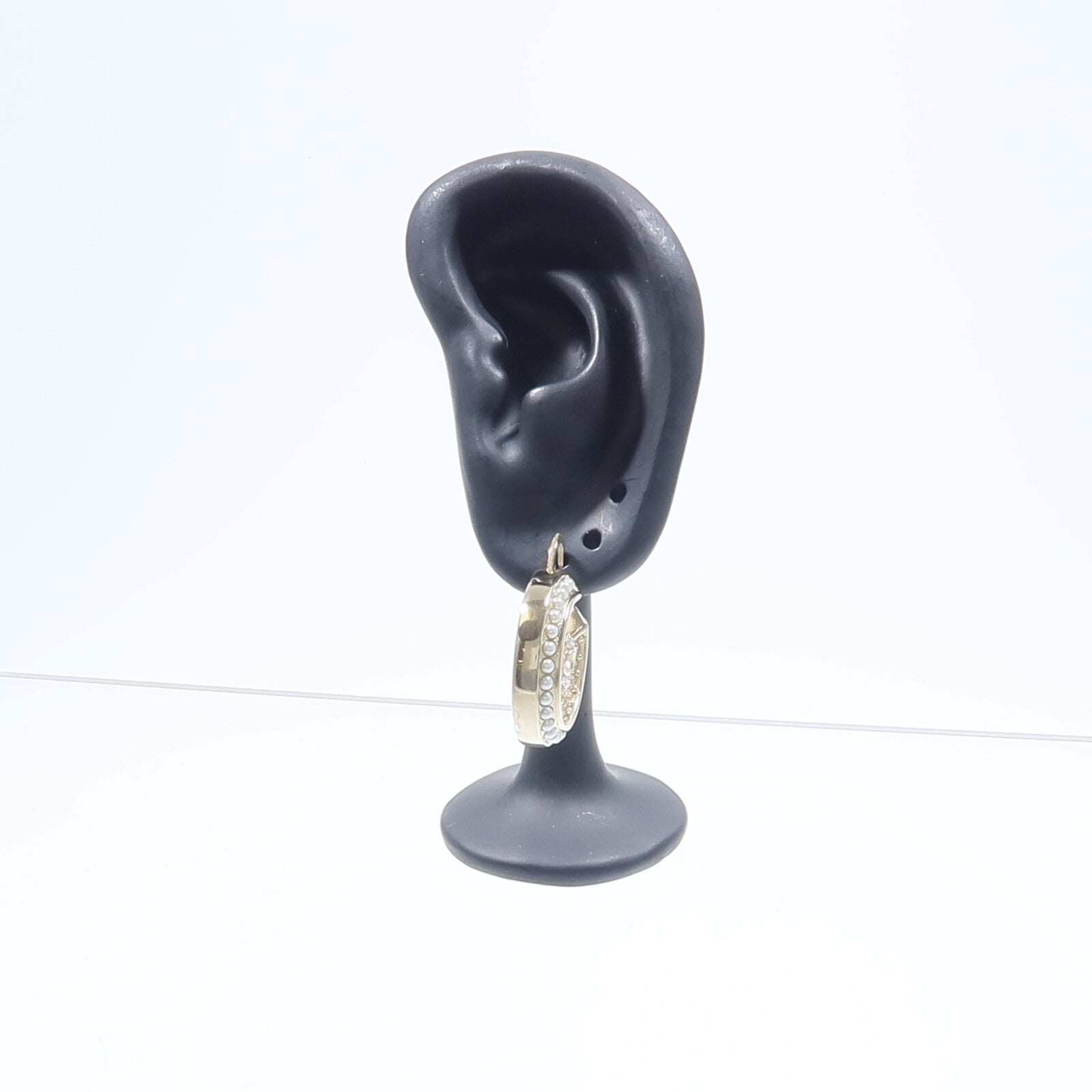CHANEL 金屬Hoop Earrings耳環