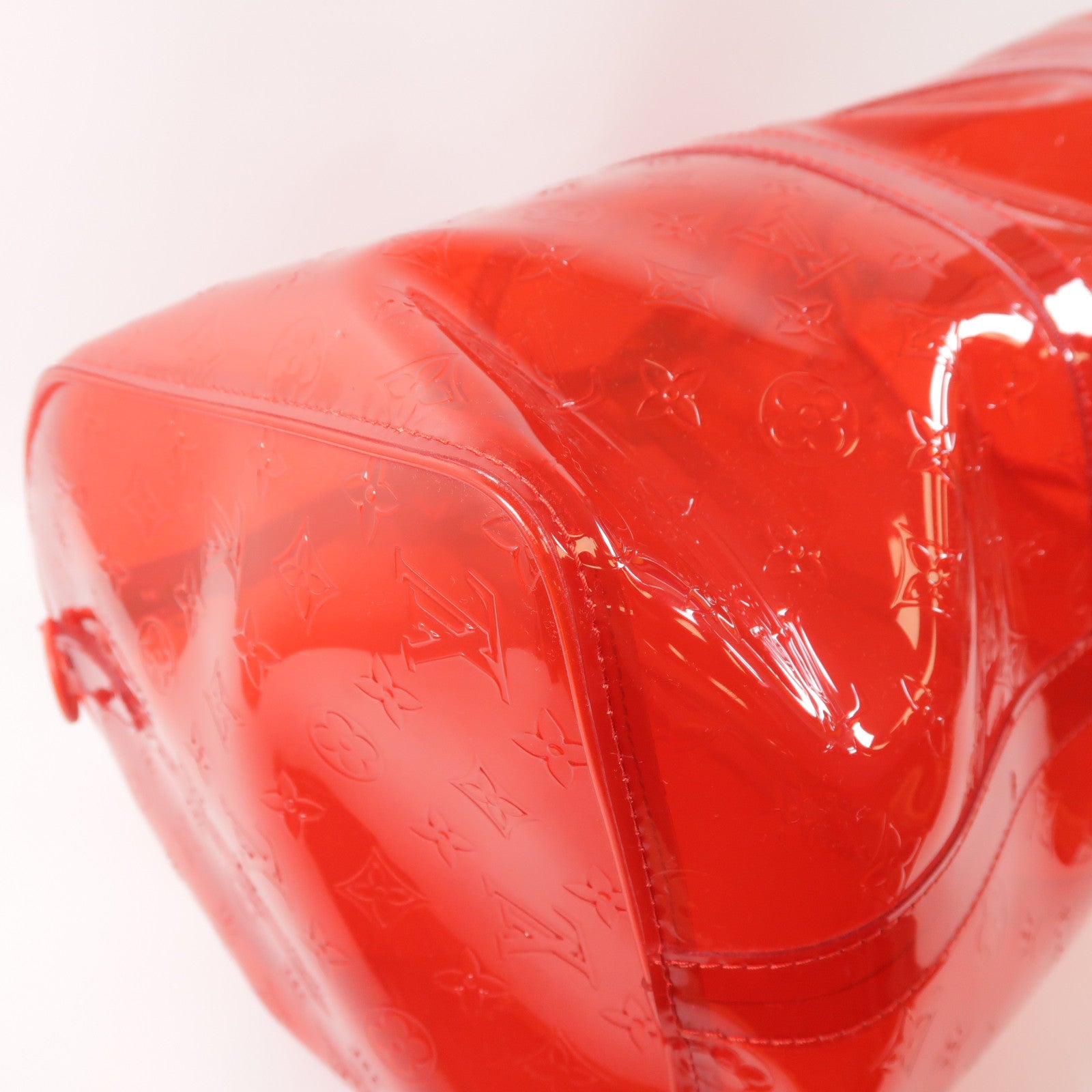 LOUIS VUITTON PVC Keepall 50手挽肩背兩用袋