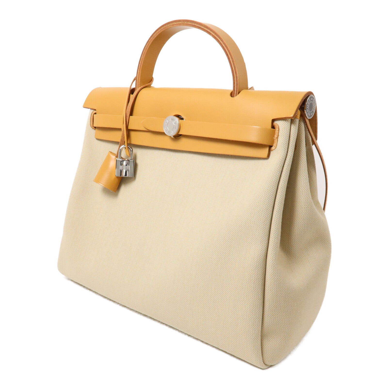 HERMES 帆布Herbag PM手挽肩背兩用袋Trench