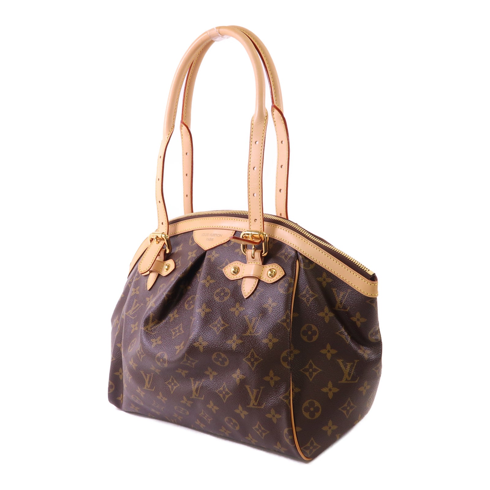 LOUIS VUITTON Monogram Tivoli GM金扣肩背袋