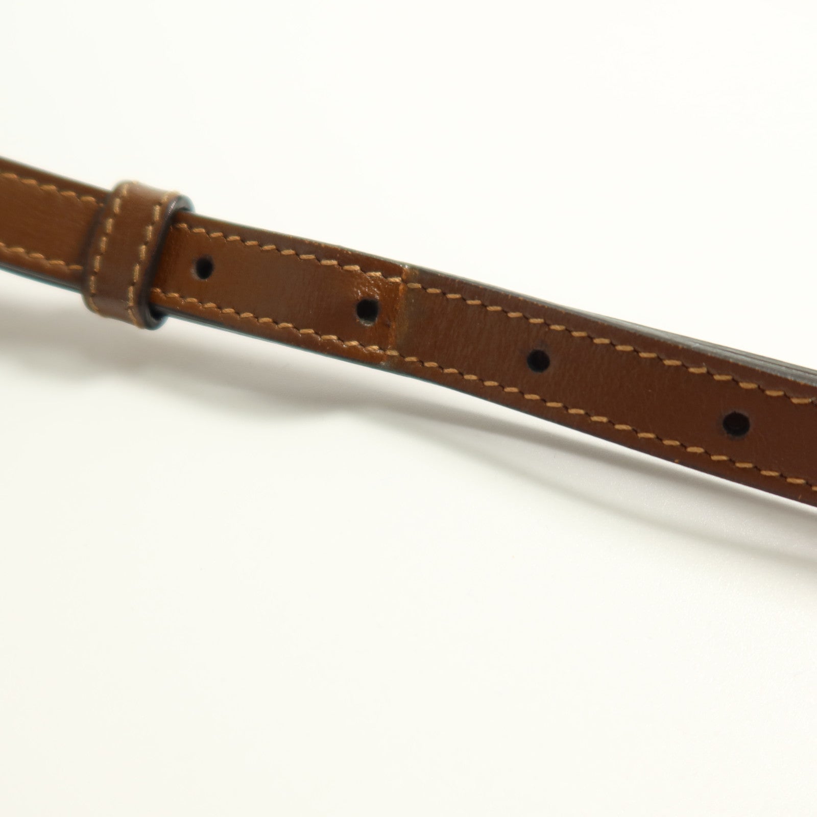 GUCCI 塗層帆布Horsebit 1955金扣肩背袋