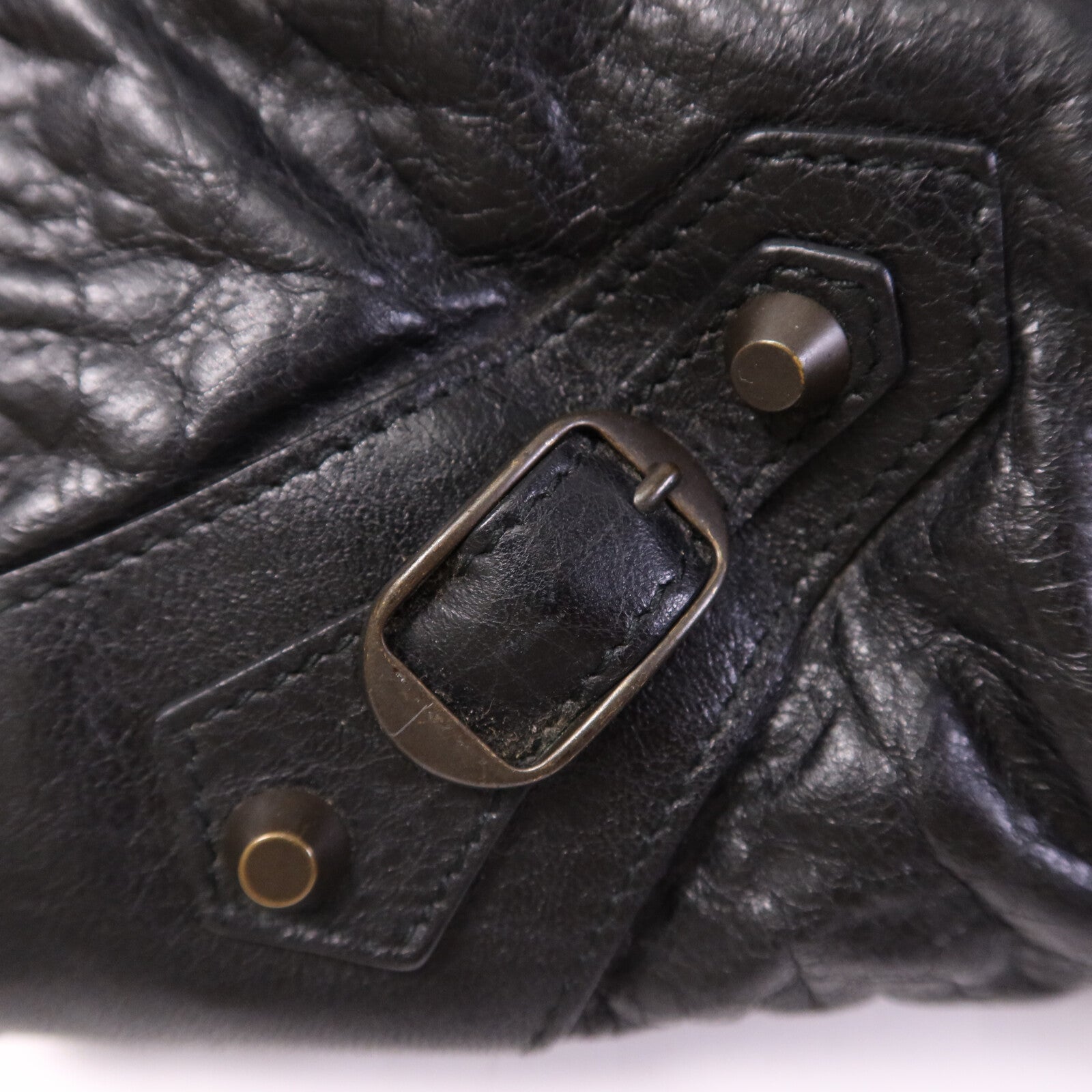 BALENCIAGA 牛皮皮革Balenciaga City金扣手挽肩背兩用袋