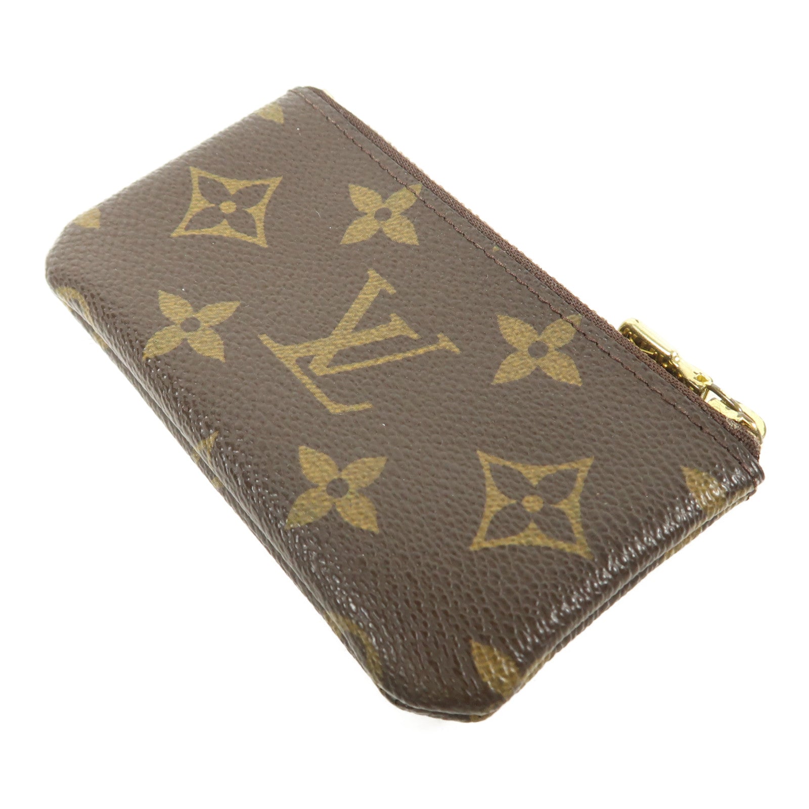 LOUIS VUITTON Monogram Key Pouch金扣鎖匙包