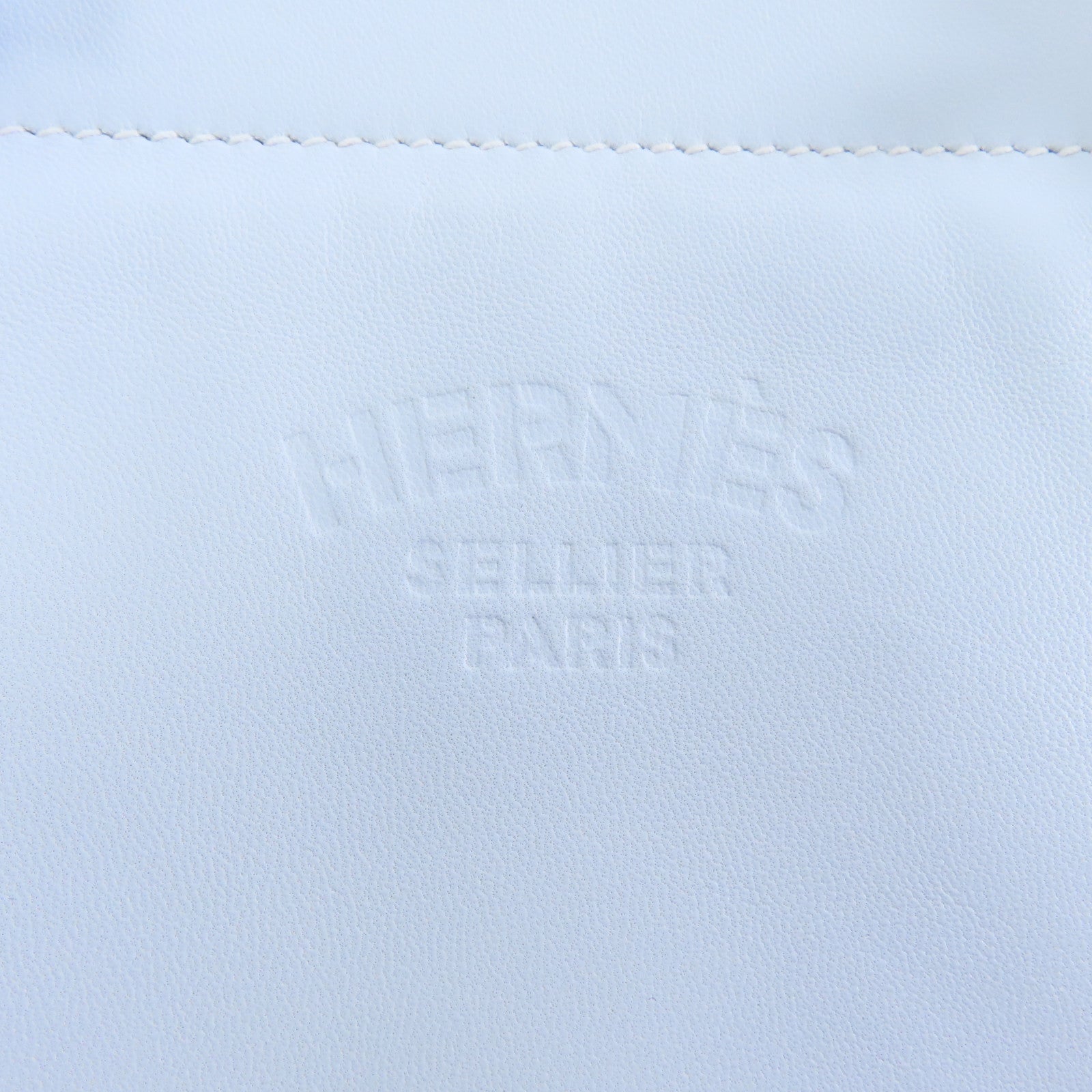 HERMES 【激減優惠】Swift皮革Aline銀扣肩背袋Bleu Brume/霧藍色