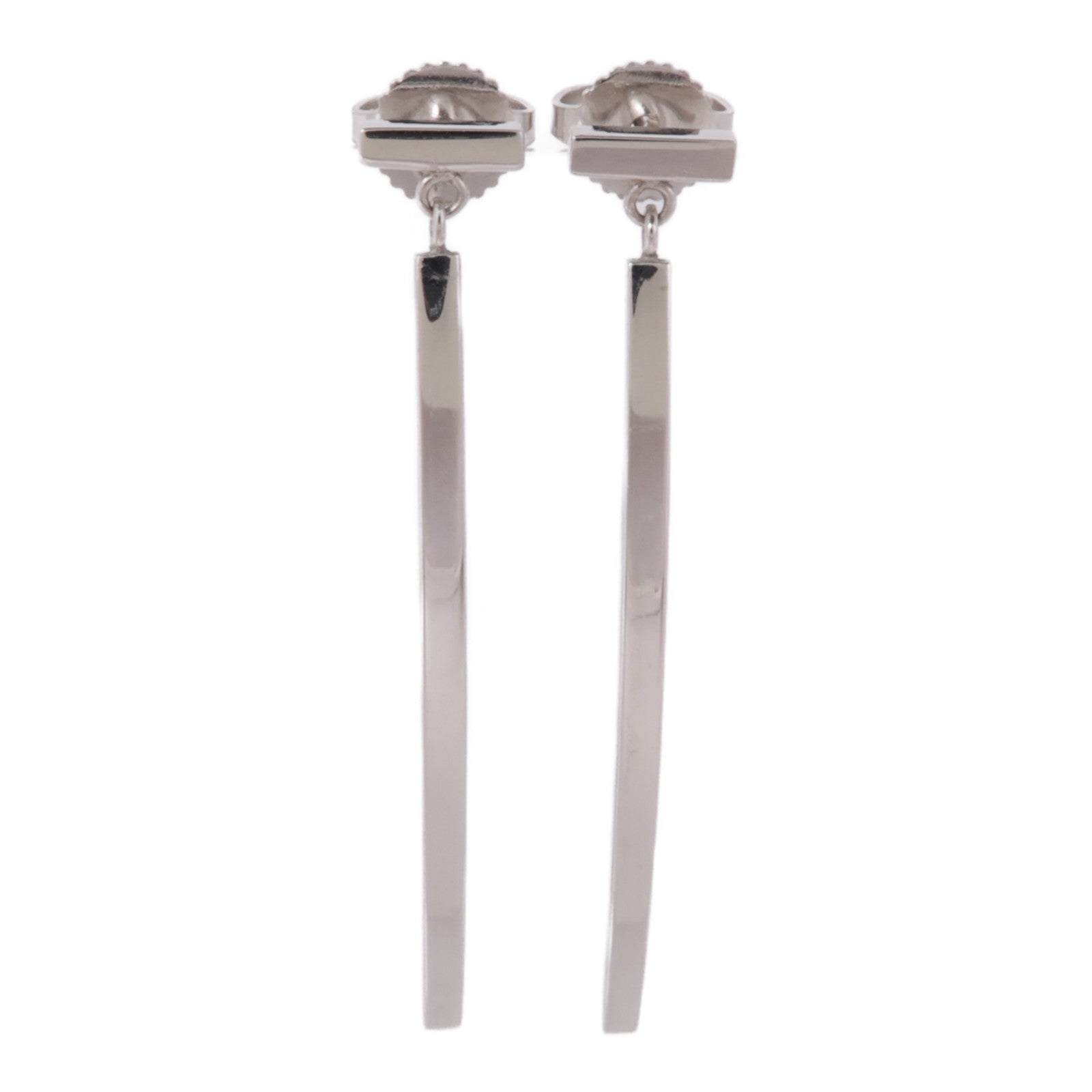 TIFFANY＆CO 【激減優惠】18K白金T Bar Earrings耳環