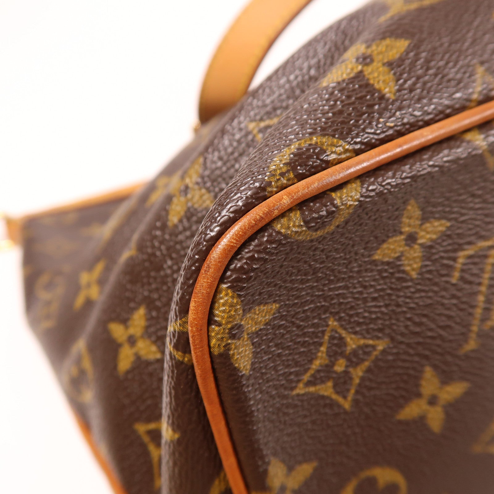 LOUIS VUITTON LV GHW Palermo PM 2 Way Shoulder Bag M40145 Monogram Brown