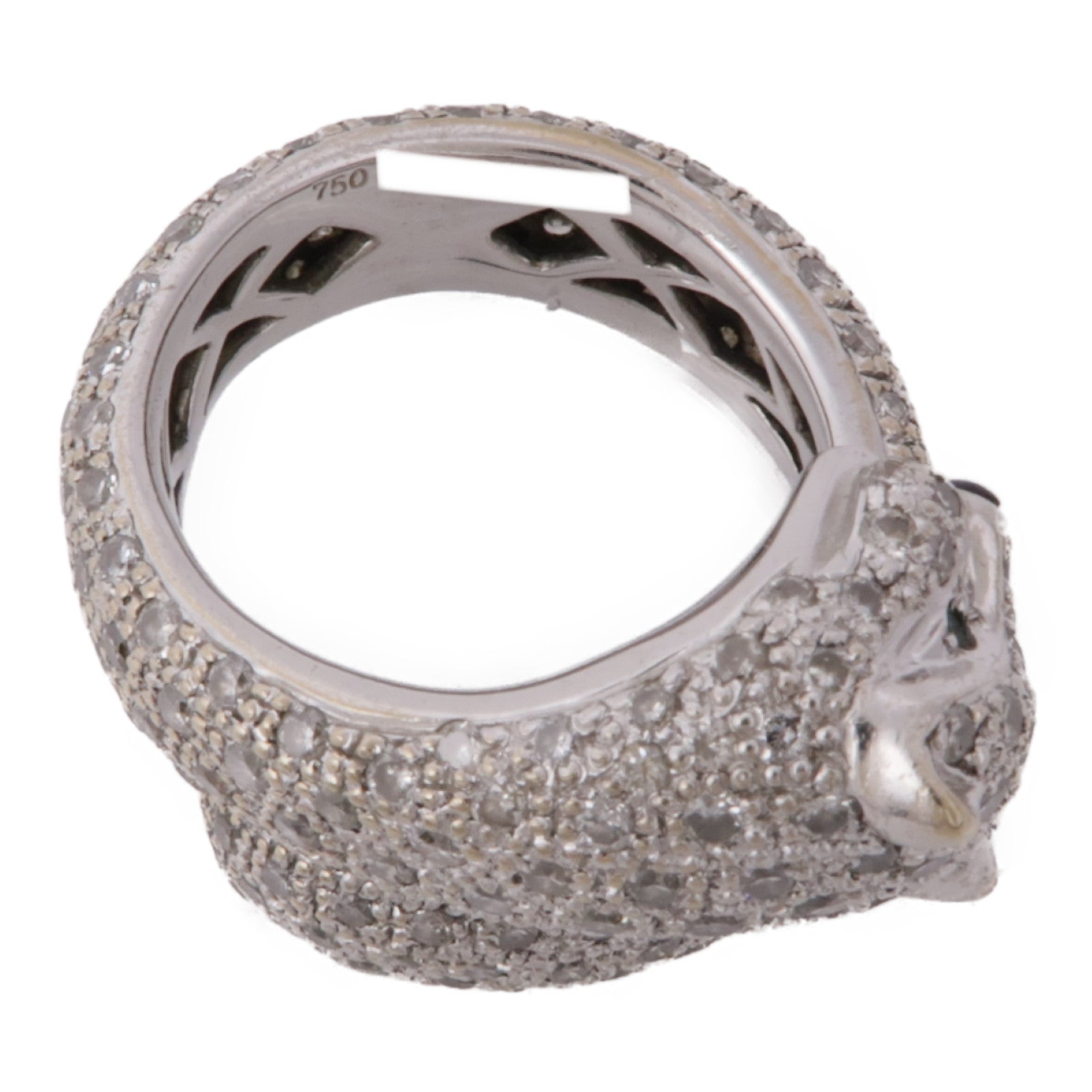JEWELRY 【激減優惠】18K白金Diamond Ring鑽石戒指US#7.25