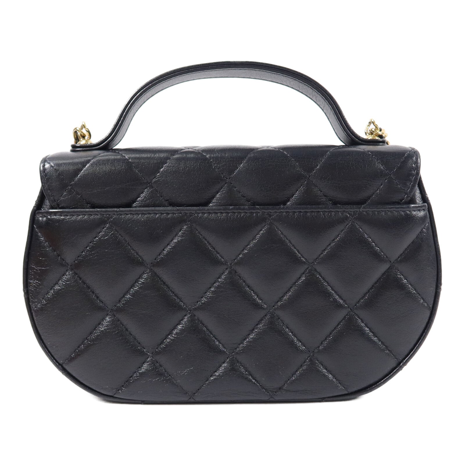 CHANEL 牛皮皮革Chain Shoulder鏈帶肩背袋
