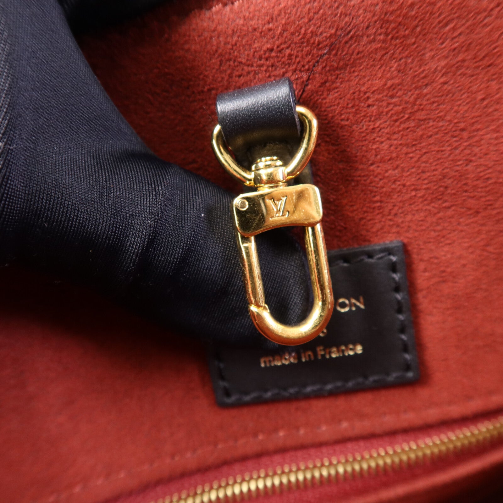 LOUIS VUITTON Monogram Empreinte OnTheGO金扣手挽肩背兩用袋