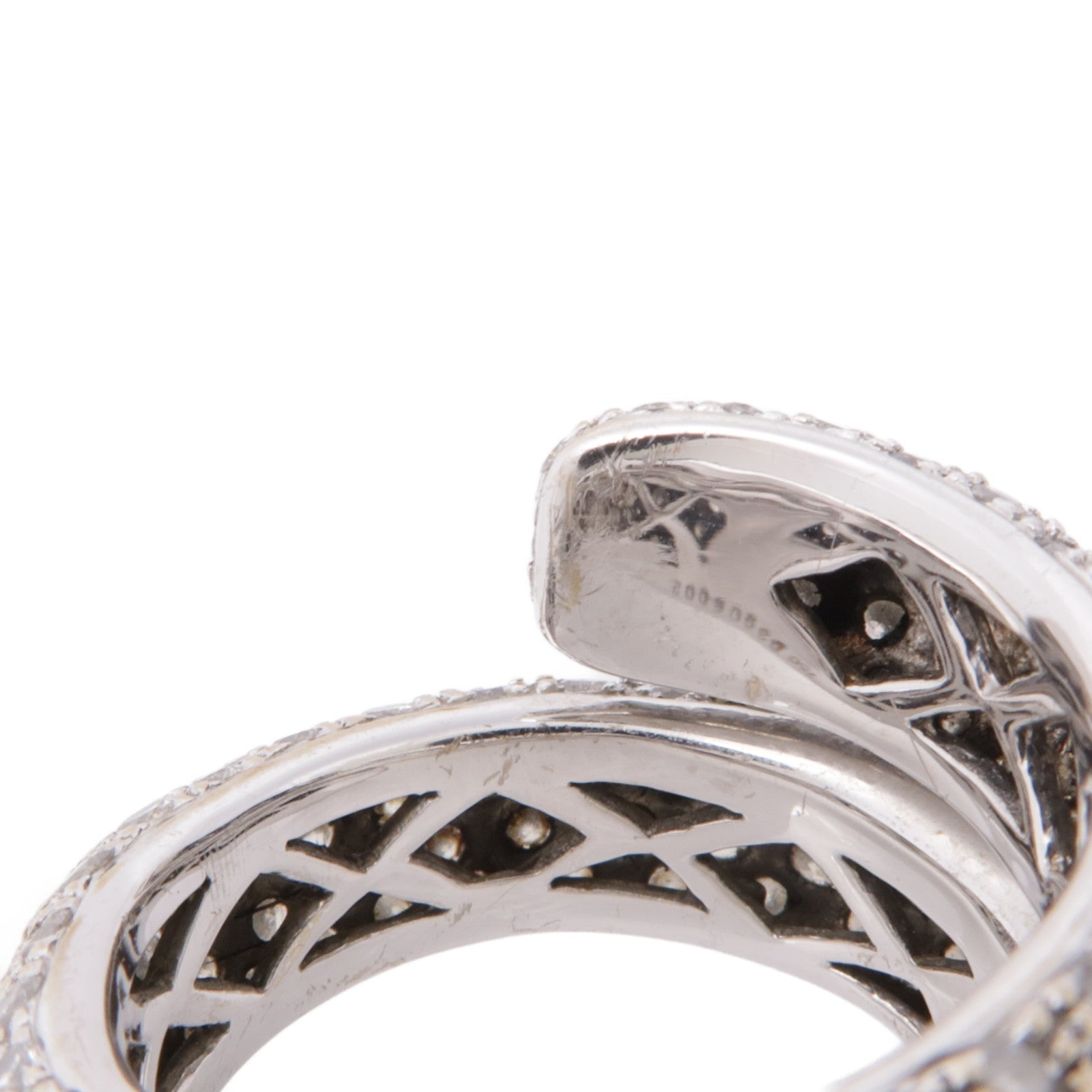 JEWELRY 【激減優惠】18K白金Diamond Ring鑽石戒指US#7.25