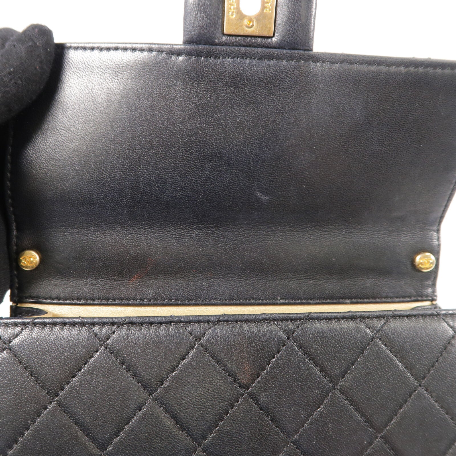 CHANEL 羊皮皮革Chain Shoulder鏈帶肩背袋