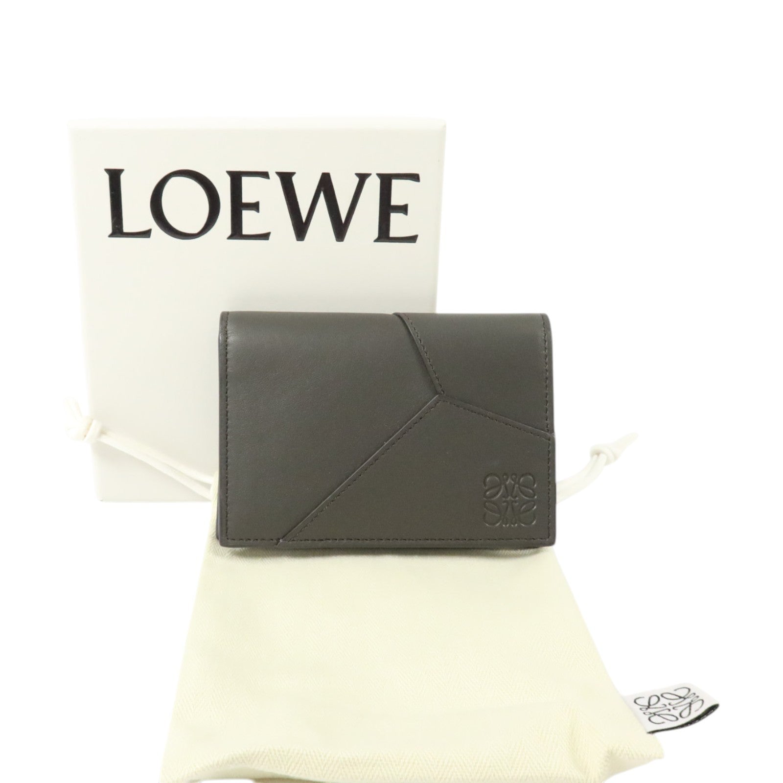 LOEWE 牛皮皮革Puzzle Cardholder卡片套