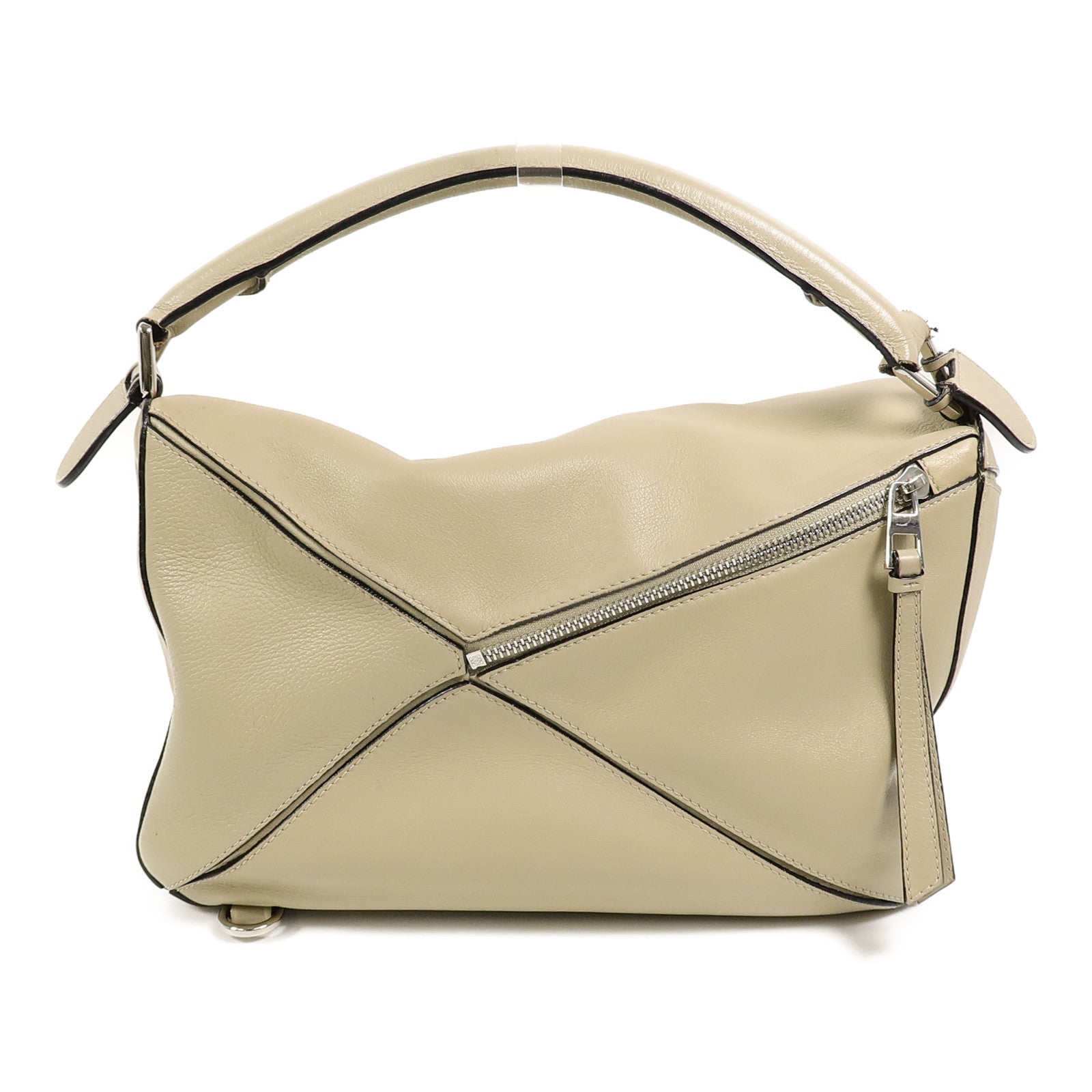 LOEWE 牛皮皮革Puzzle Medium手挽肩背兩用袋