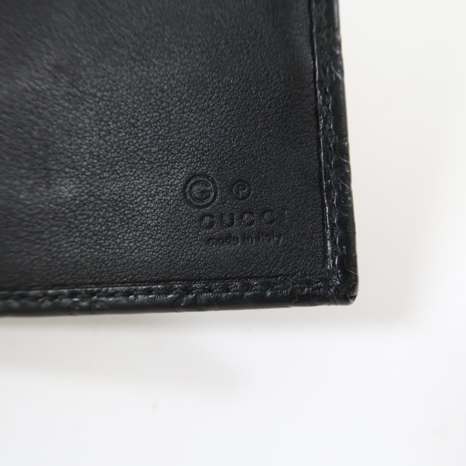 GUCCI 牛皮皮革Long Wallet長錢包黑色