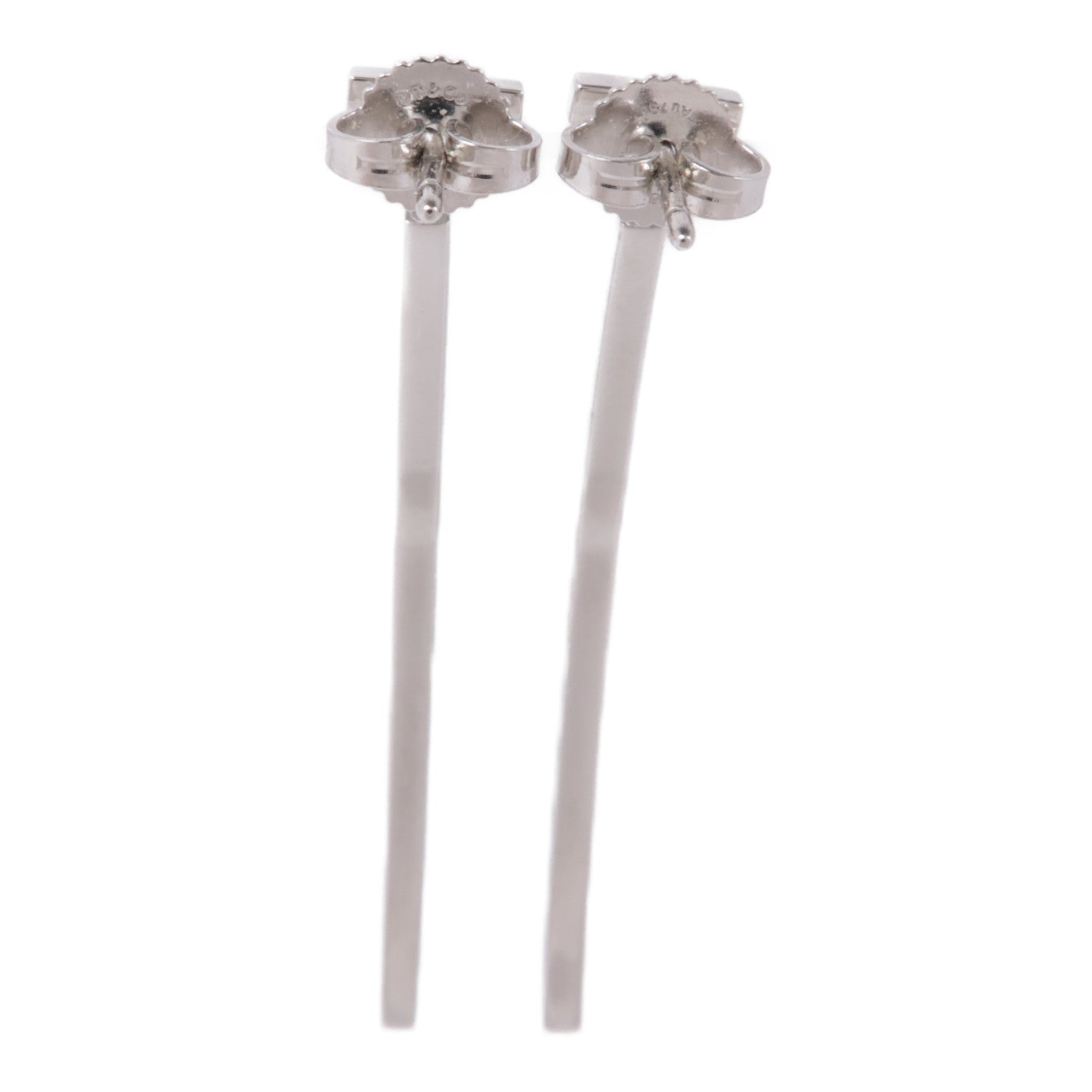 TIFFANY＆CO 【激減優惠】18K白金T Bar Earrings耳環