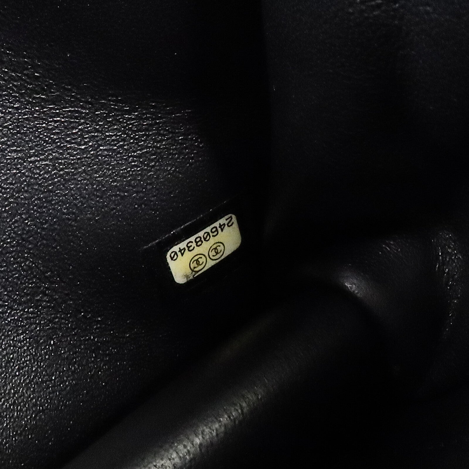 CHANEL 牛皮皮革Square Frame Flap鏈帶肩背袋