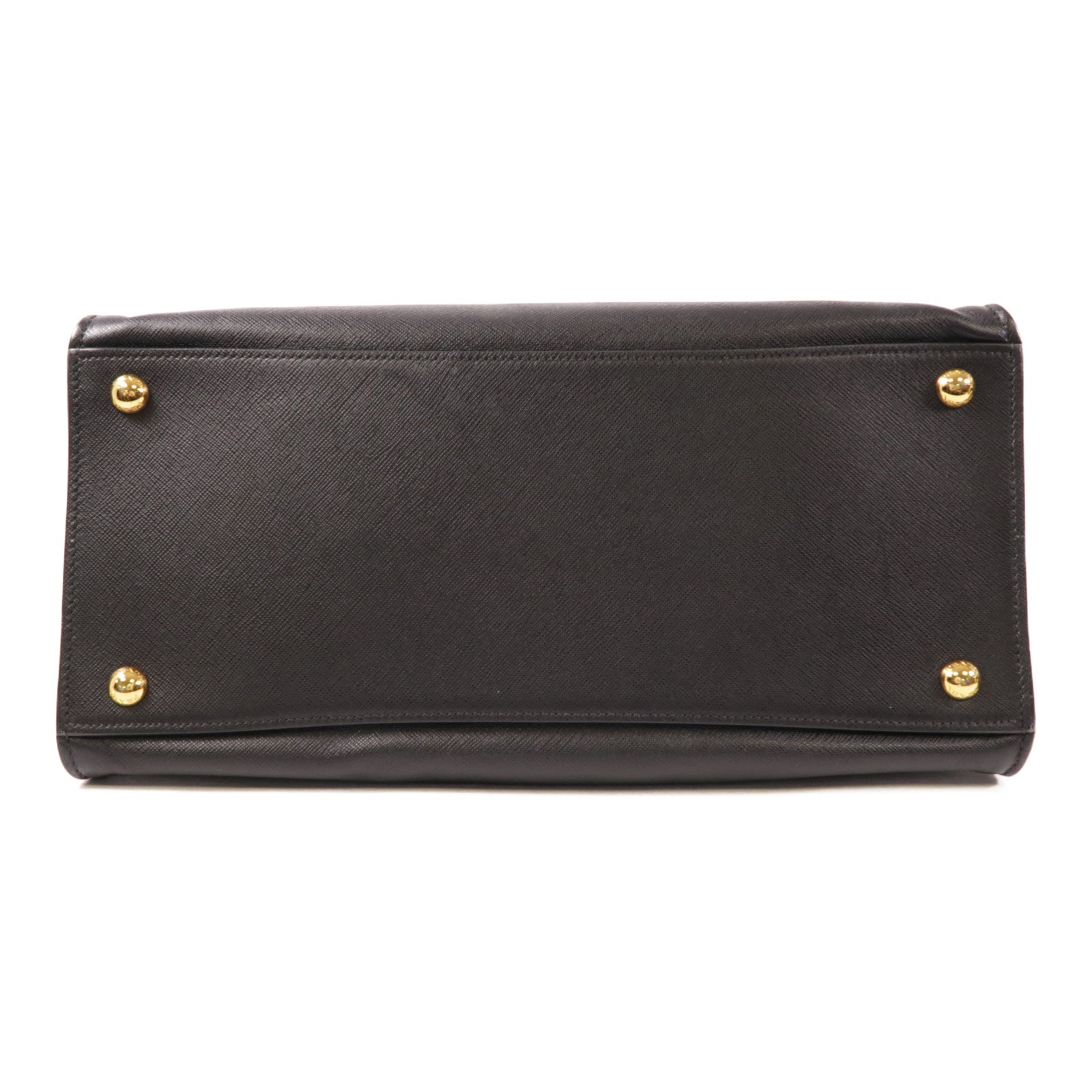 PRADA 牛皮皮革2 Way Bag金扣手挽肩背兩用袋