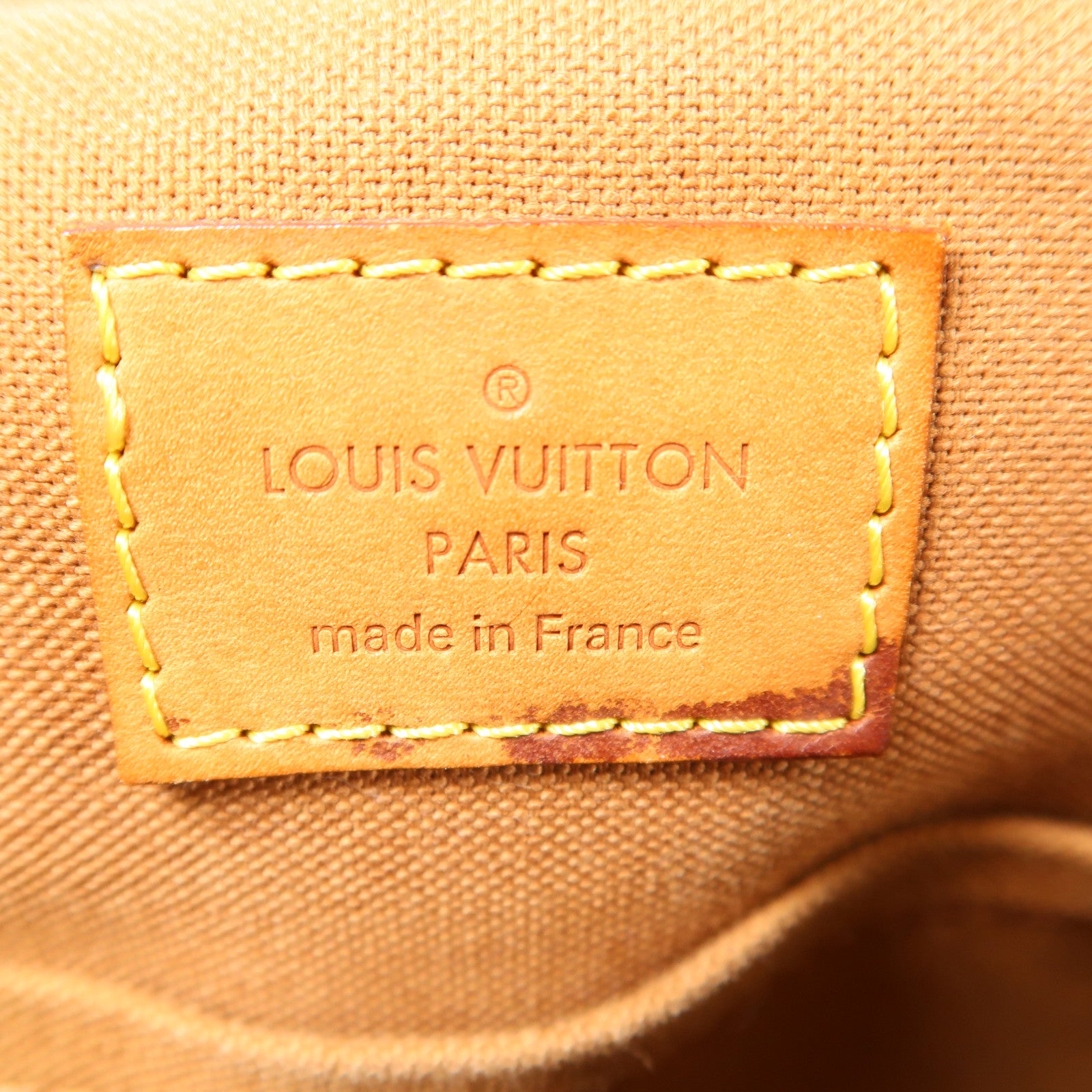 LOUIS VUITTON LV GHW Palermo PM 2 Way Shoulder Bag M40145 Monogram Brown