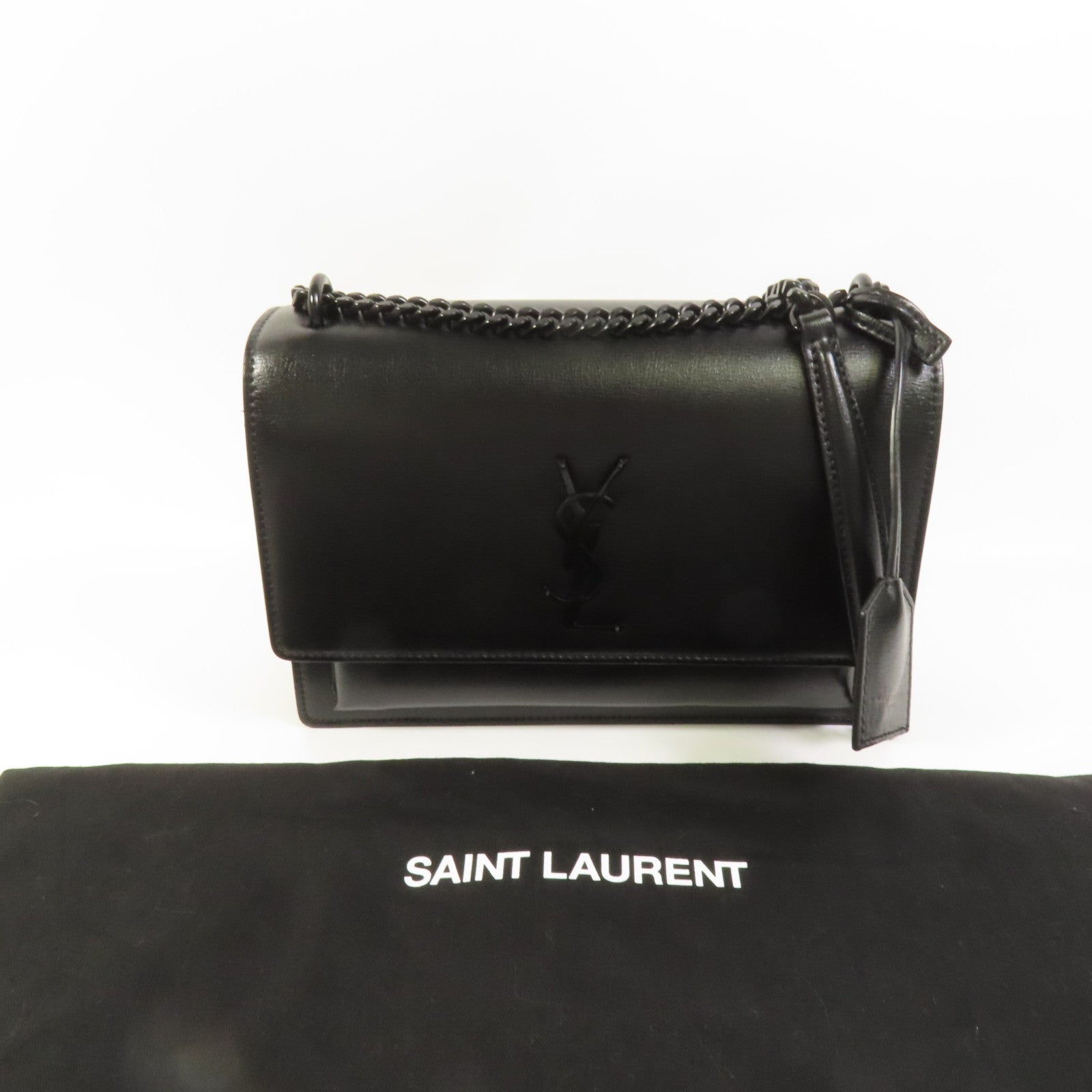 SAINT LAURENT 牛皮皮革Sunset Medium肩背袋
