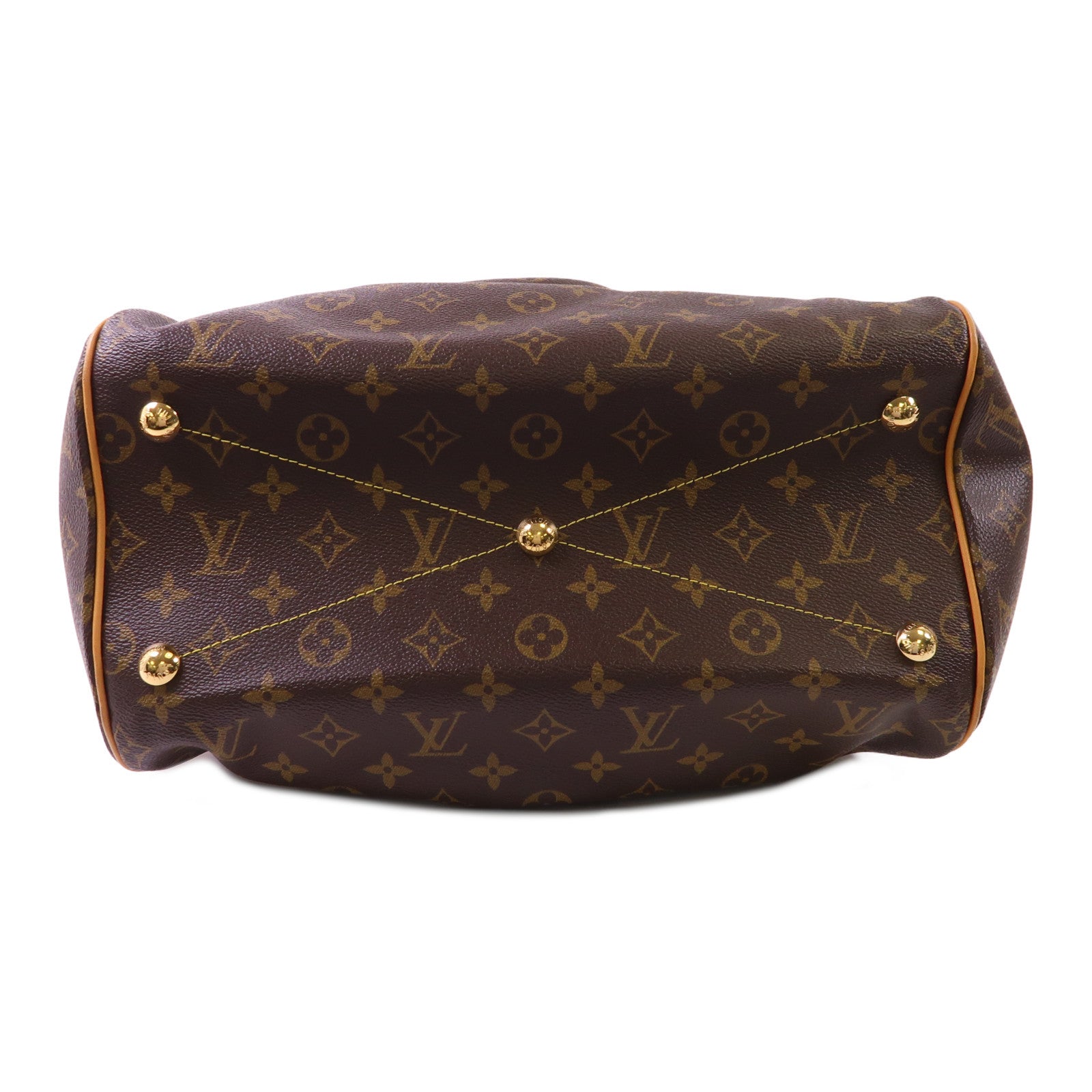 LOUIS VUITTON Monogram Tivoli GM金扣肩背袋