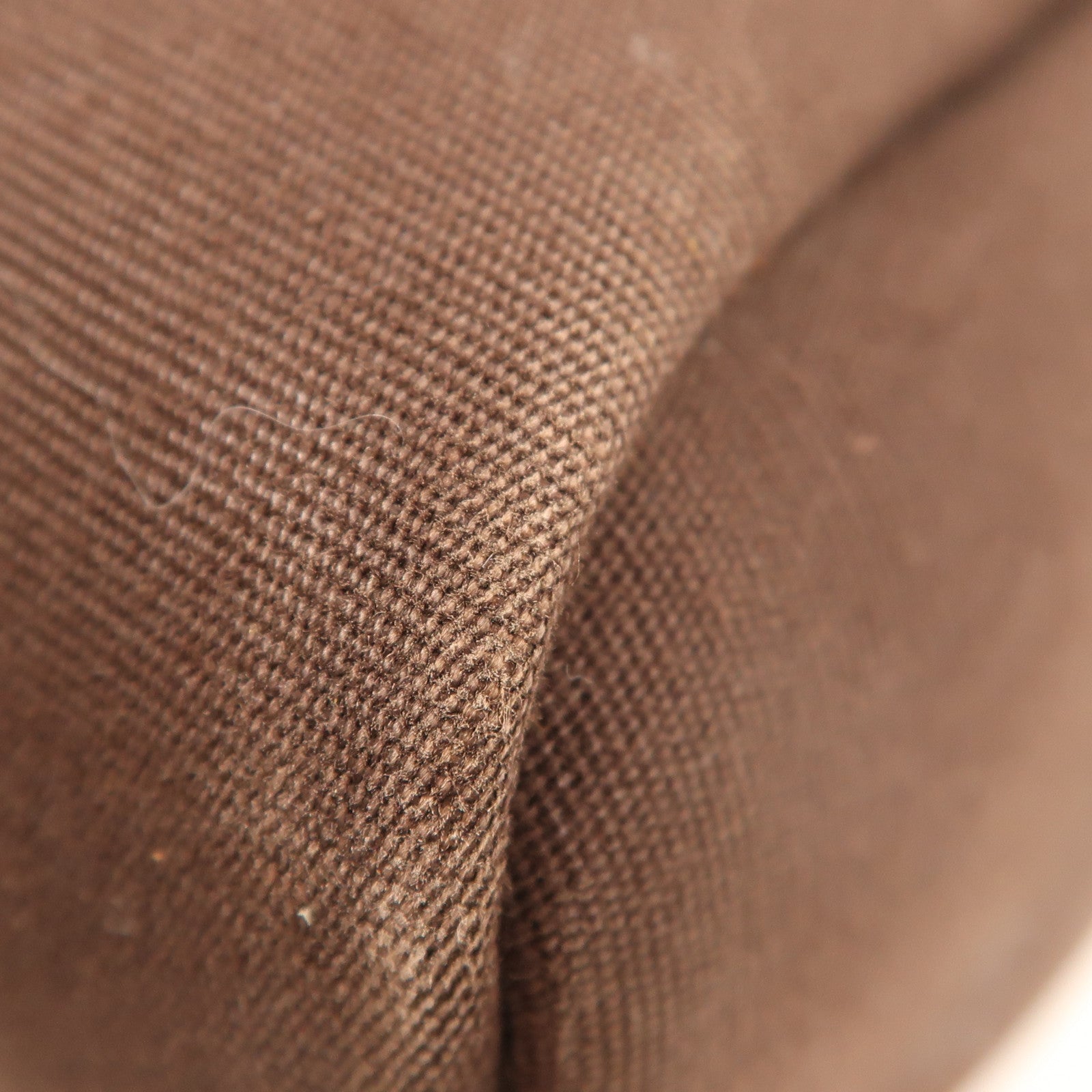 HERMES 帆布Herbag PM金扣手挽肩背兩用袋啡色