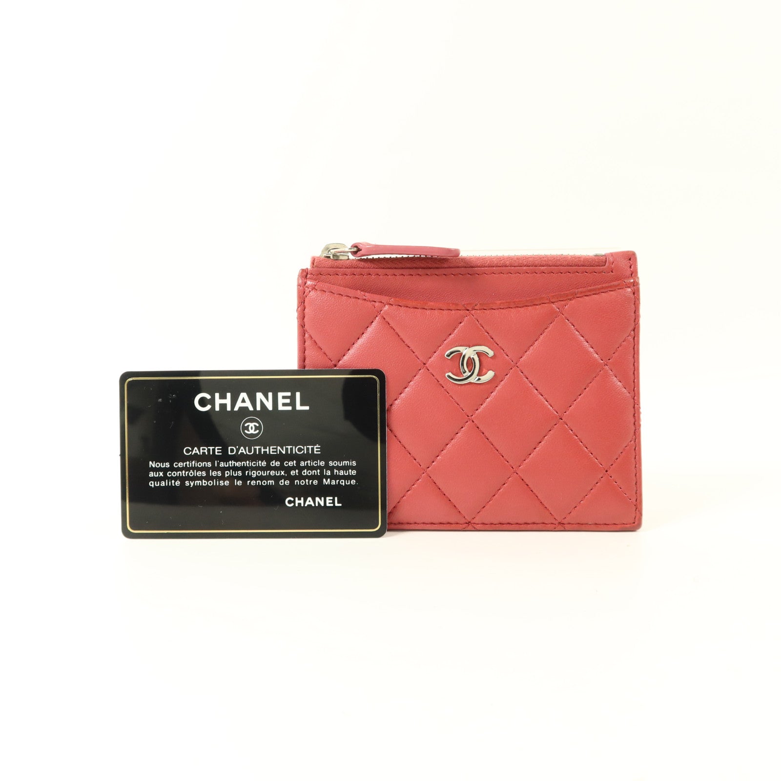 CHANEL 羊皮皮革Card Holder卡片套
