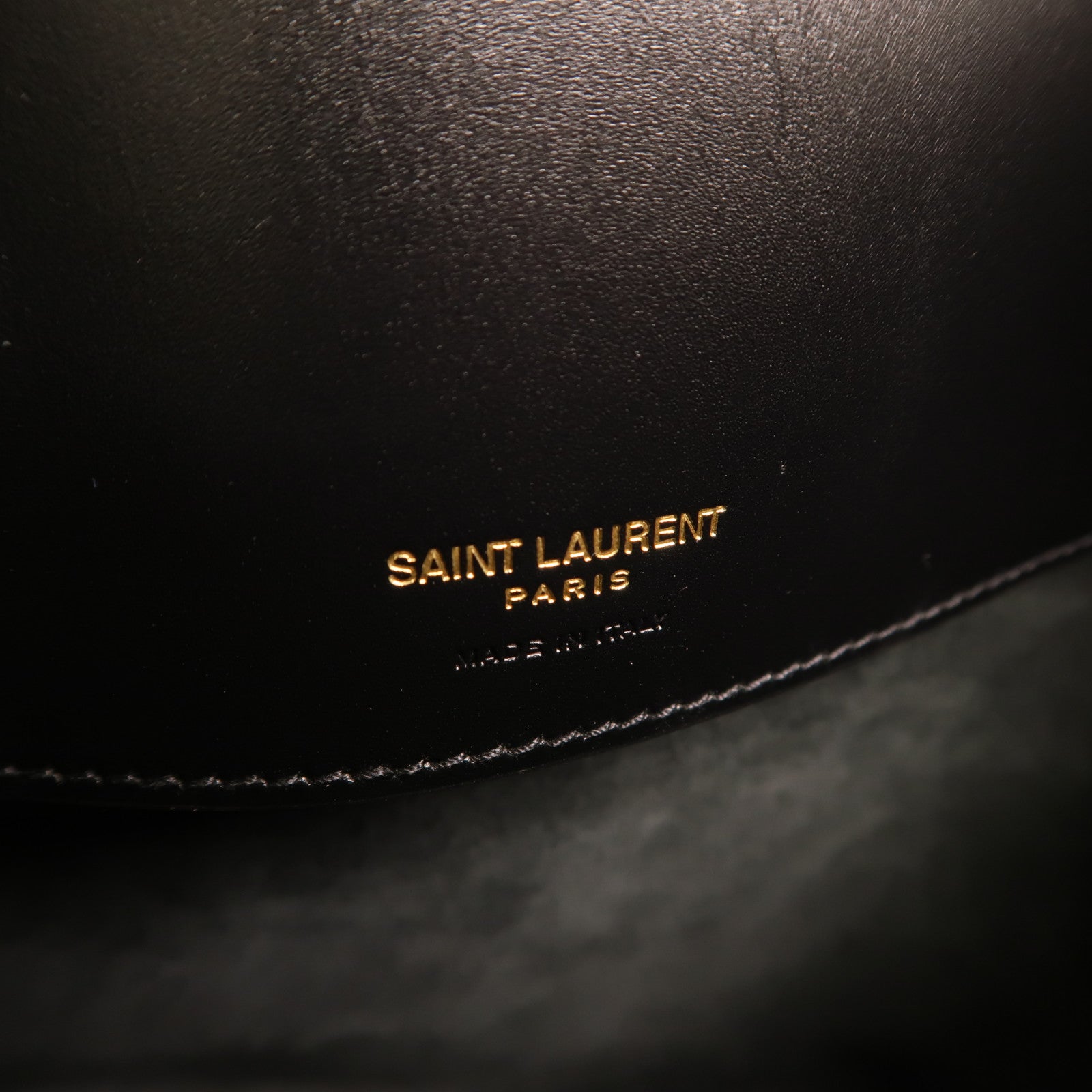 SAINT LAURENT 牛皮皮革Le 37金扣手挽肩背兩用袋