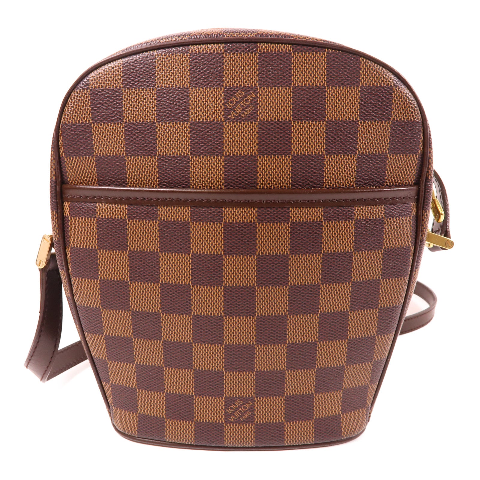 LOUIS VUITTON Damier Ipanema PM金扣肩背袋