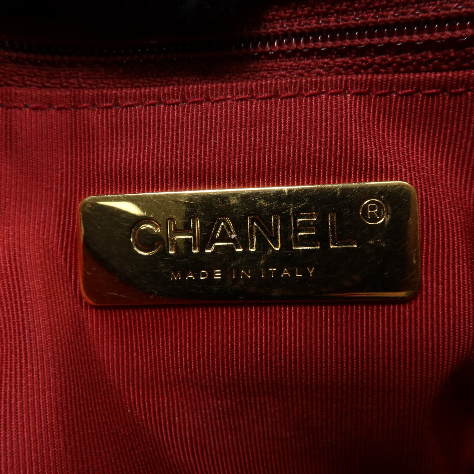 CHANEL 羊皮皮革C19 Small手挽肩背兩用袋