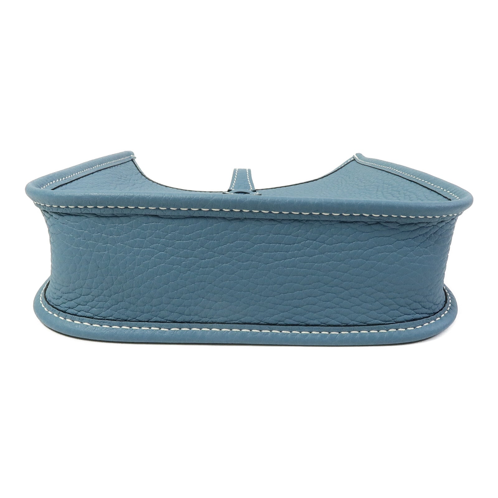 HERMES Clemence皮革Evelyne TPM肩背袋New Blue Jean
