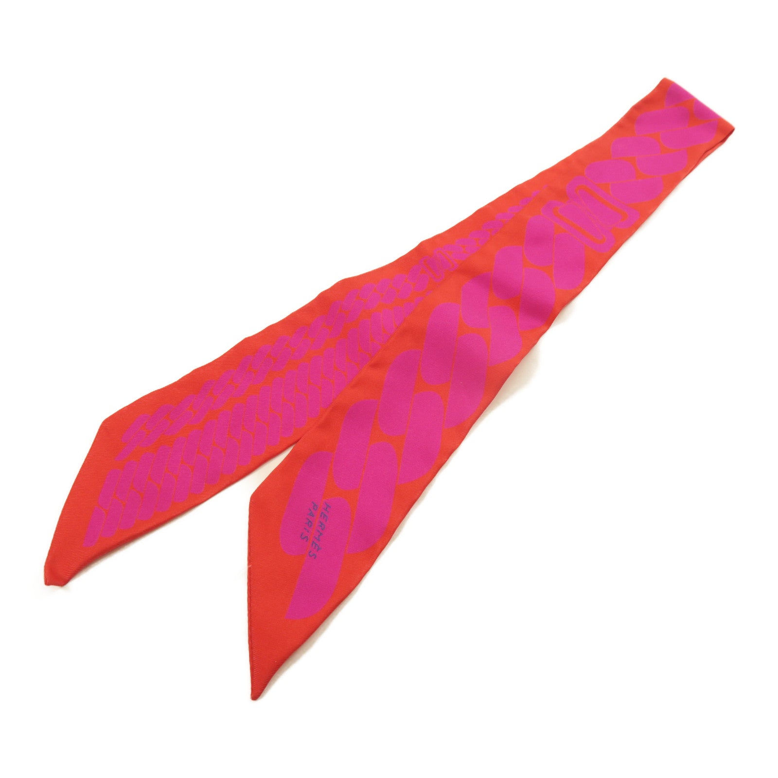 HERMES 【激減優惠】絲質Twilly絲巾