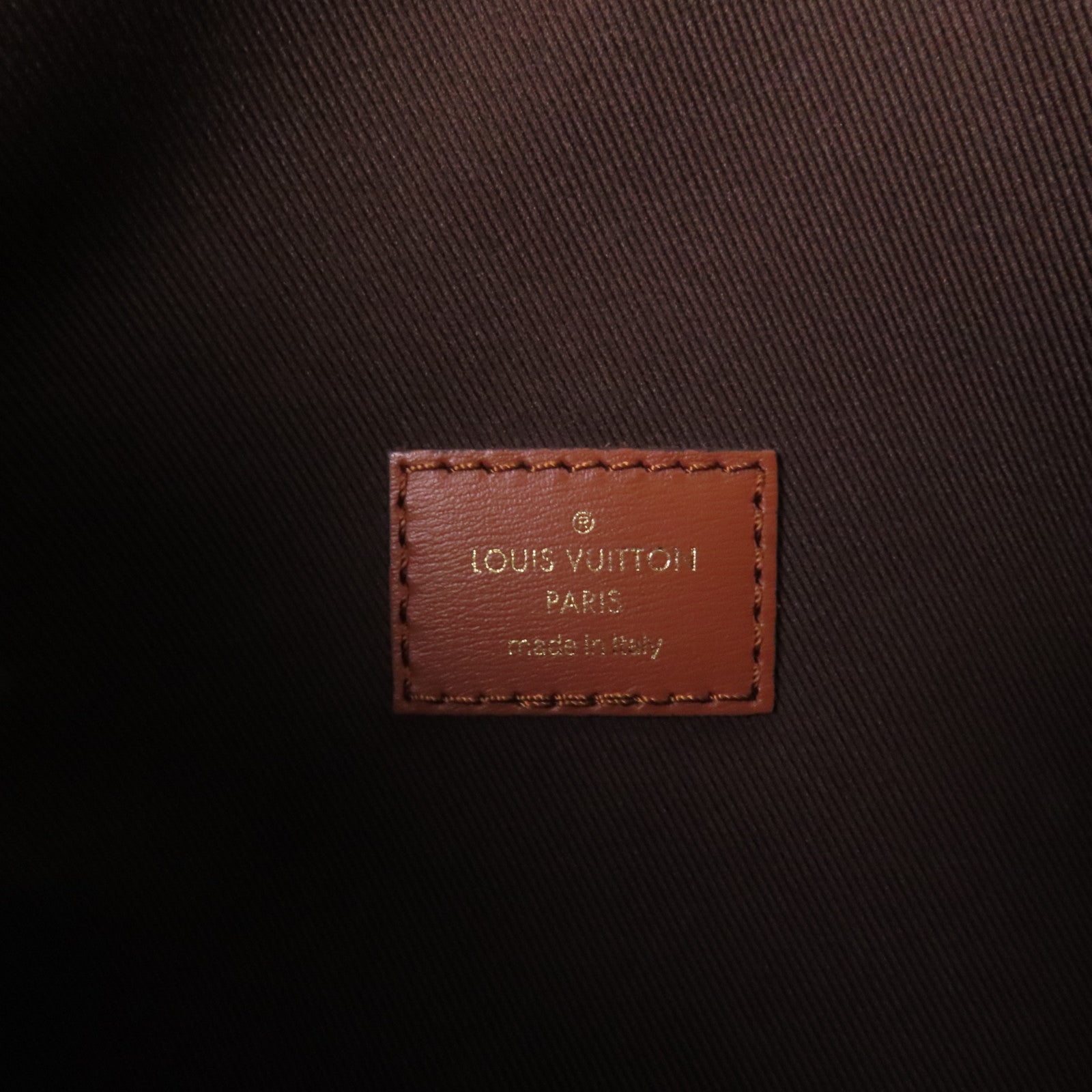 LOUIS VUITTON Monogram Reverse Loop Hobo金扣手挽肩背兩用袋