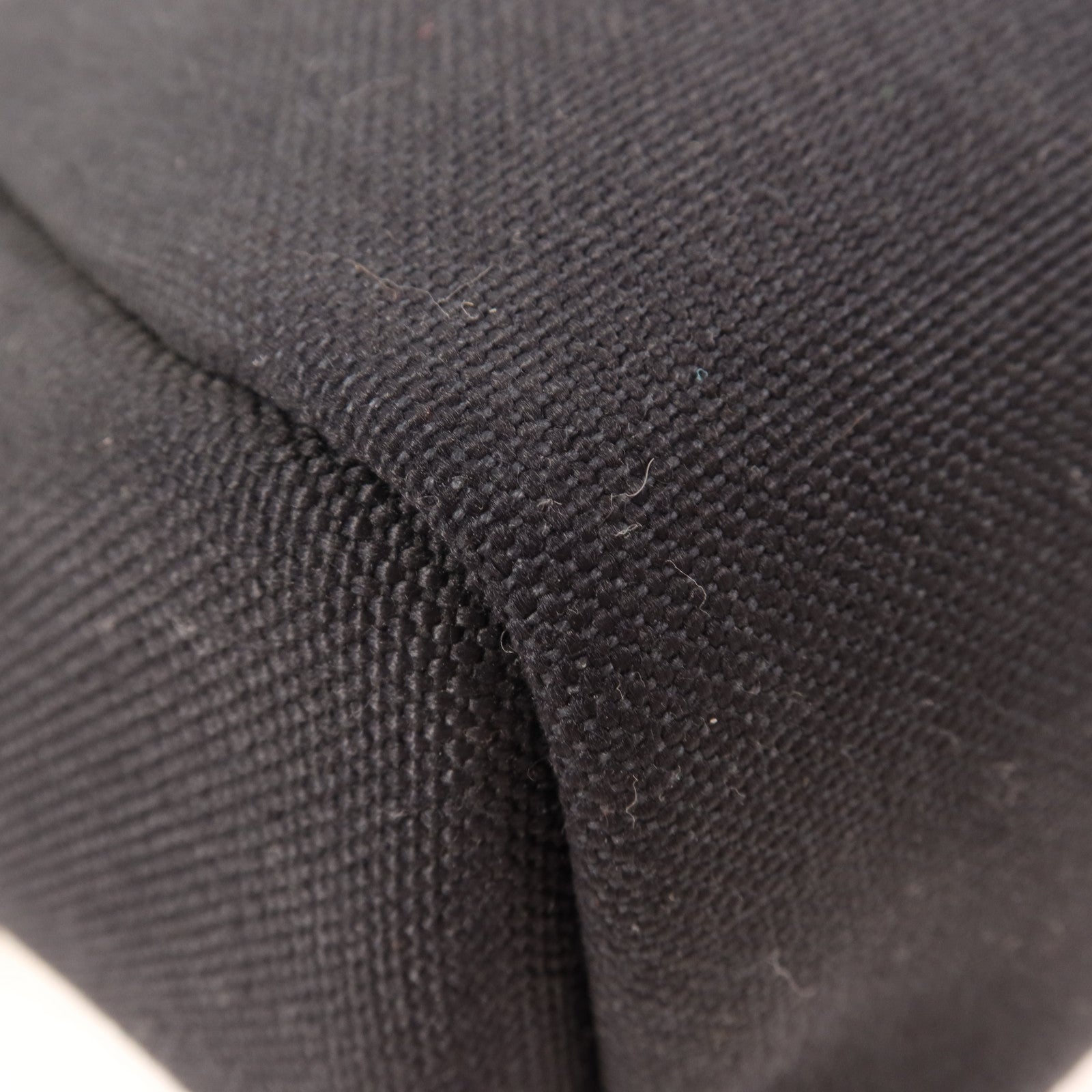 HERMES 帆布/皮革Herbag PM金扣手挽肩背兩用袋Noir