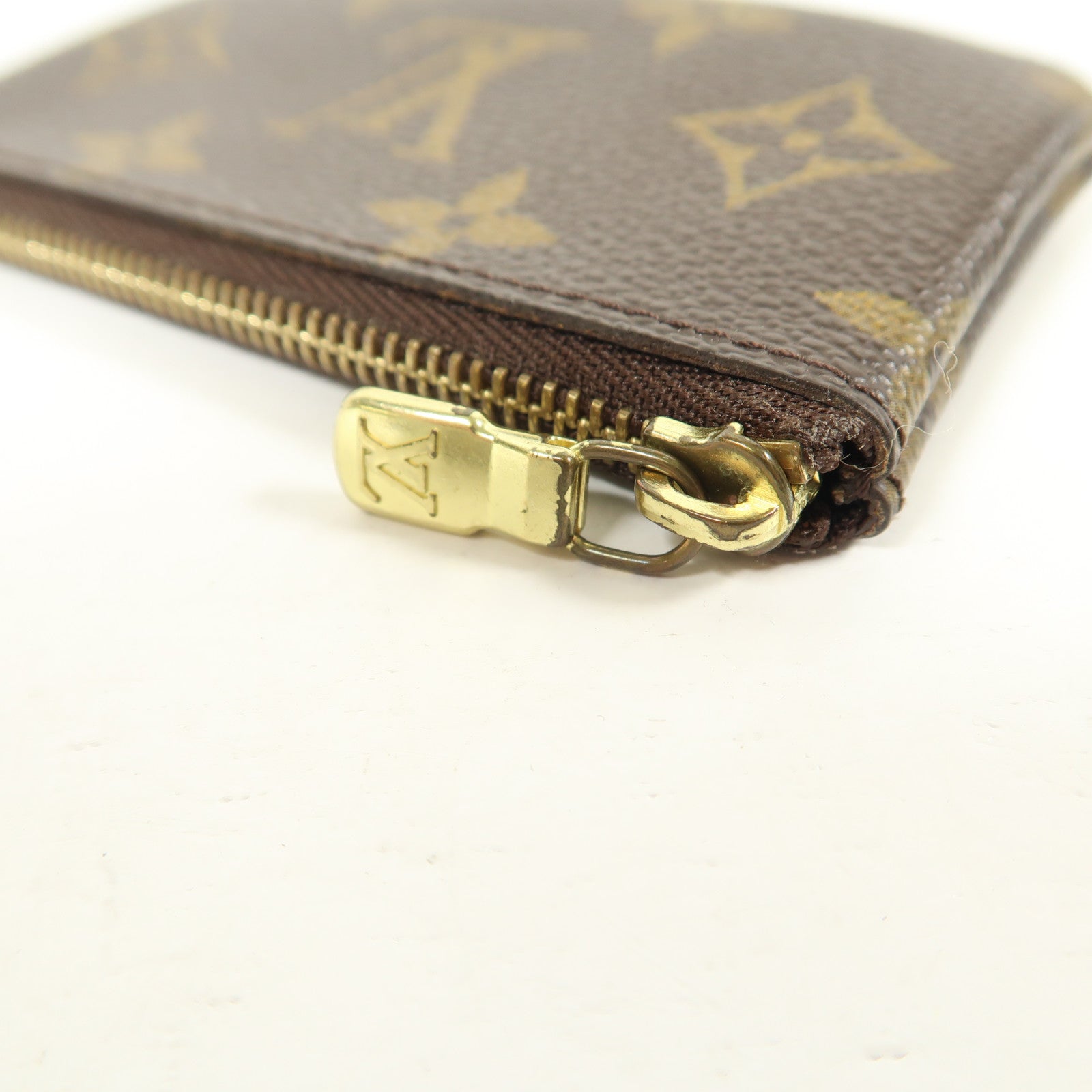 LOUIS VUITTON Monogram Key Pouch金扣鎖匙包